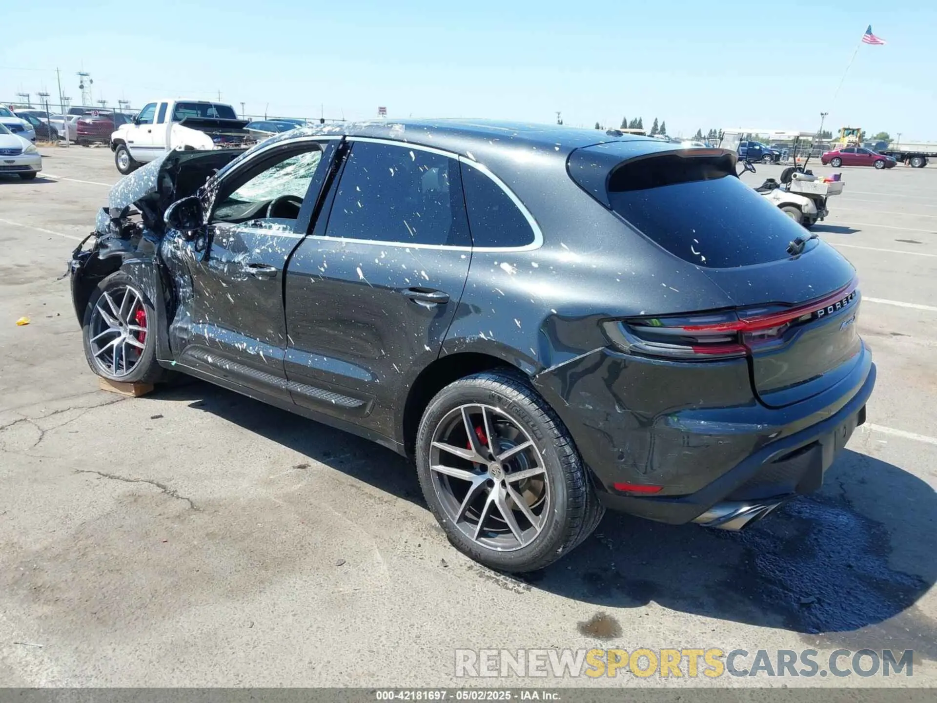 3 Фотография поврежденного автомобиля WP1AG2A53NLB21728 PORSCHE MACAN 2022