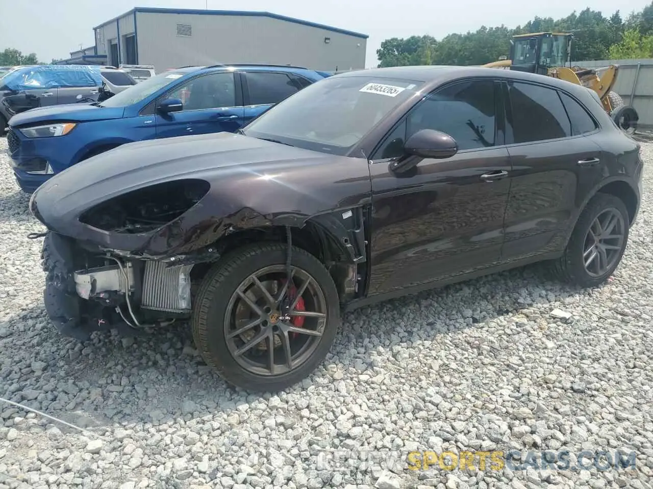 1 Photograph of a damaged car WP1AG2A53NLB22118 PORSCHE MACAN 2022