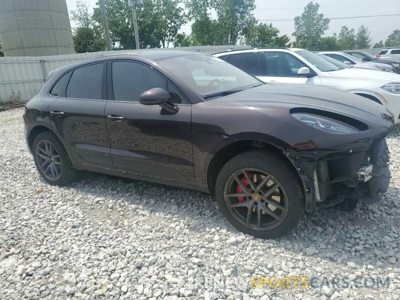 4 Photograph of a damaged car WP1AG2A53NLB22118 PORSCHE MACAN 2022