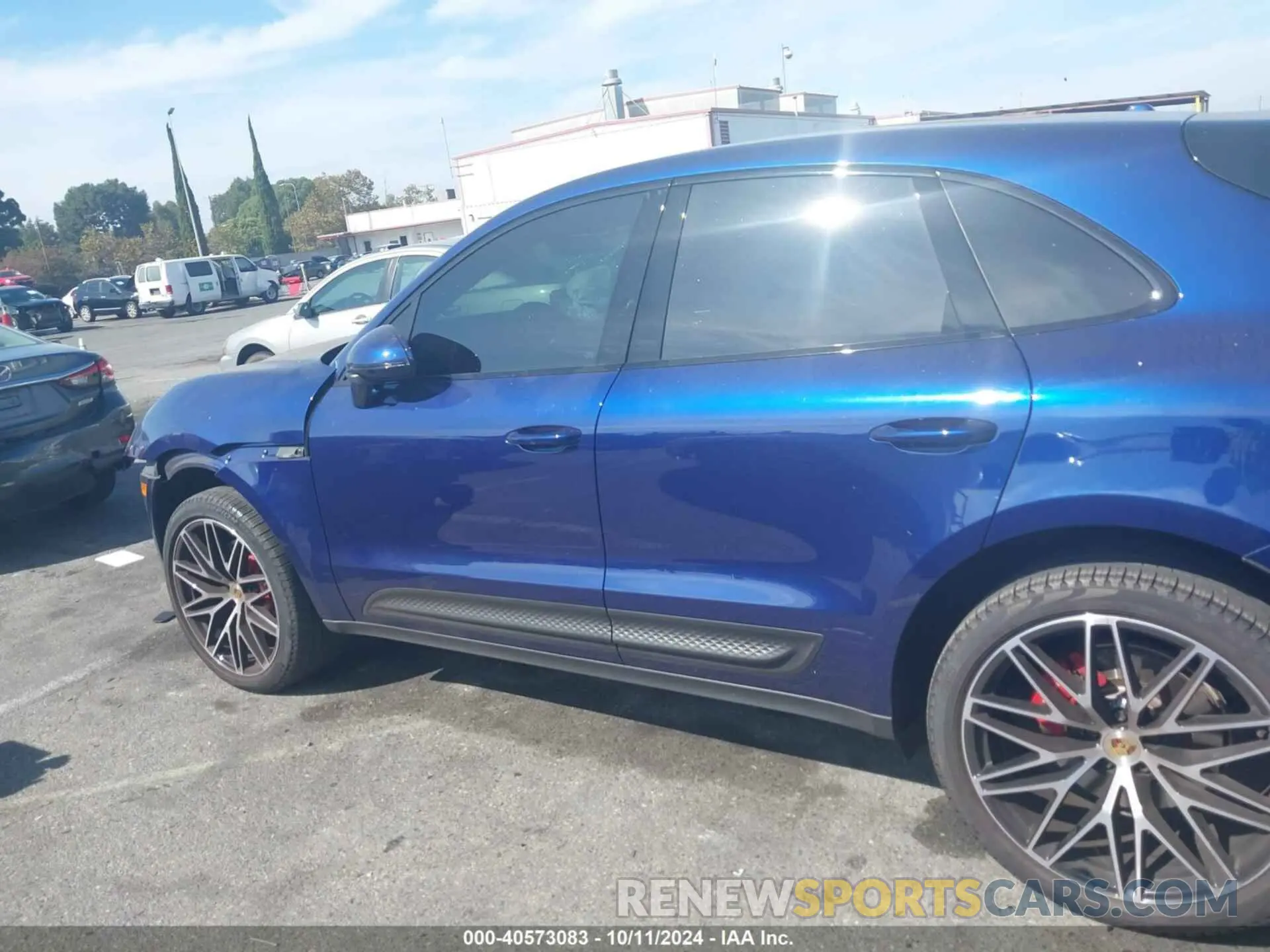 14 Photograph of a damaged car WP1AG2A54NLB23892 PORSCHE MACAN 2022