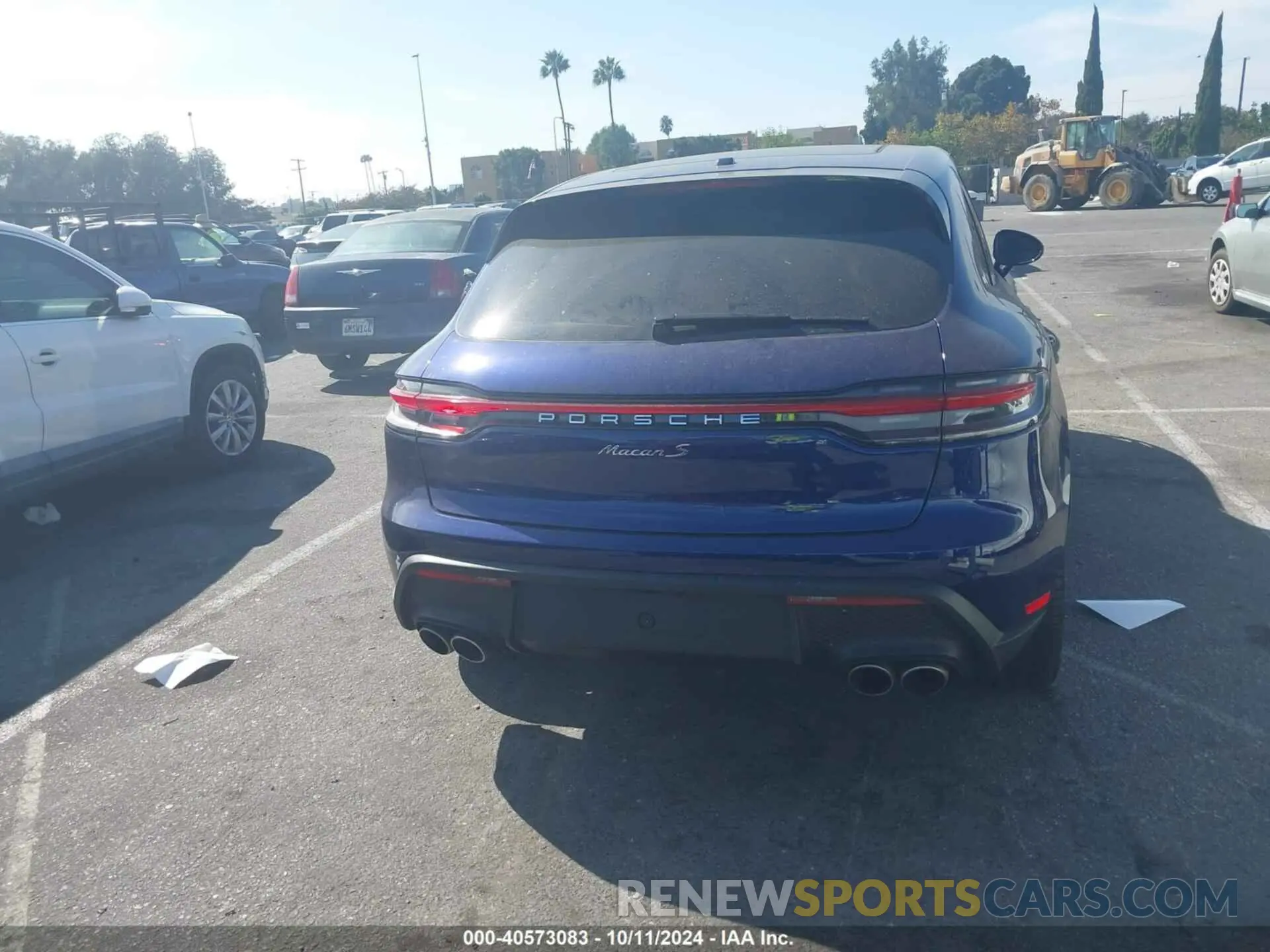 16 Photograph of a damaged car WP1AG2A54NLB23892 PORSCHE MACAN 2022