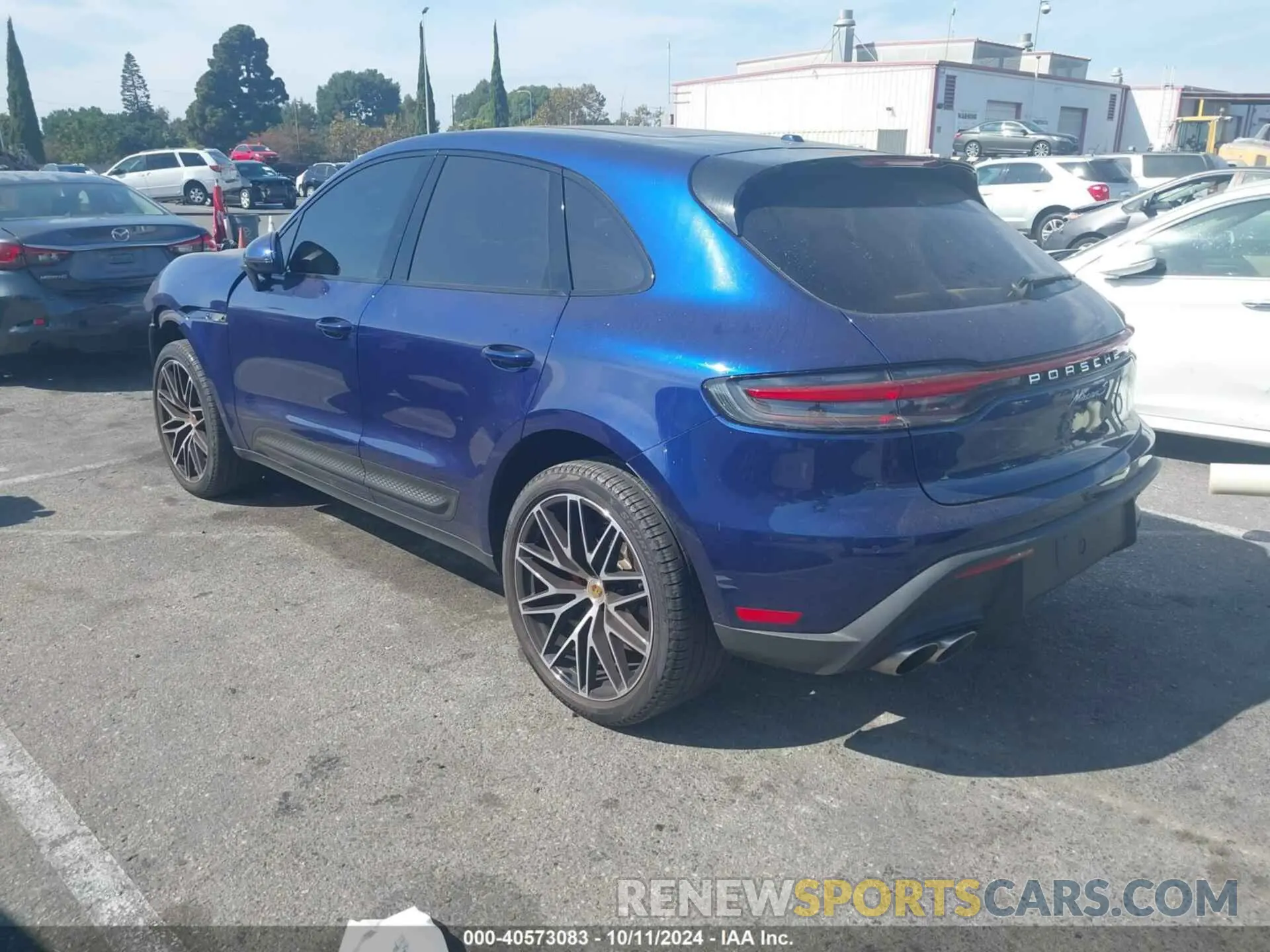 3 Photograph of a damaged car WP1AG2A54NLB23892 PORSCHE MACAN 2022