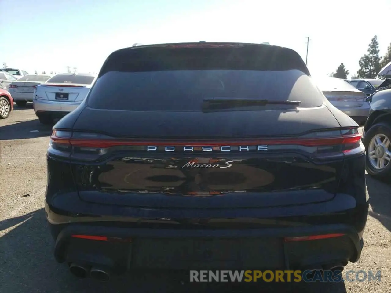 6 Photograph of a damaged car WP1AG2A56NLB23666 PORSCHE MACAN 2022