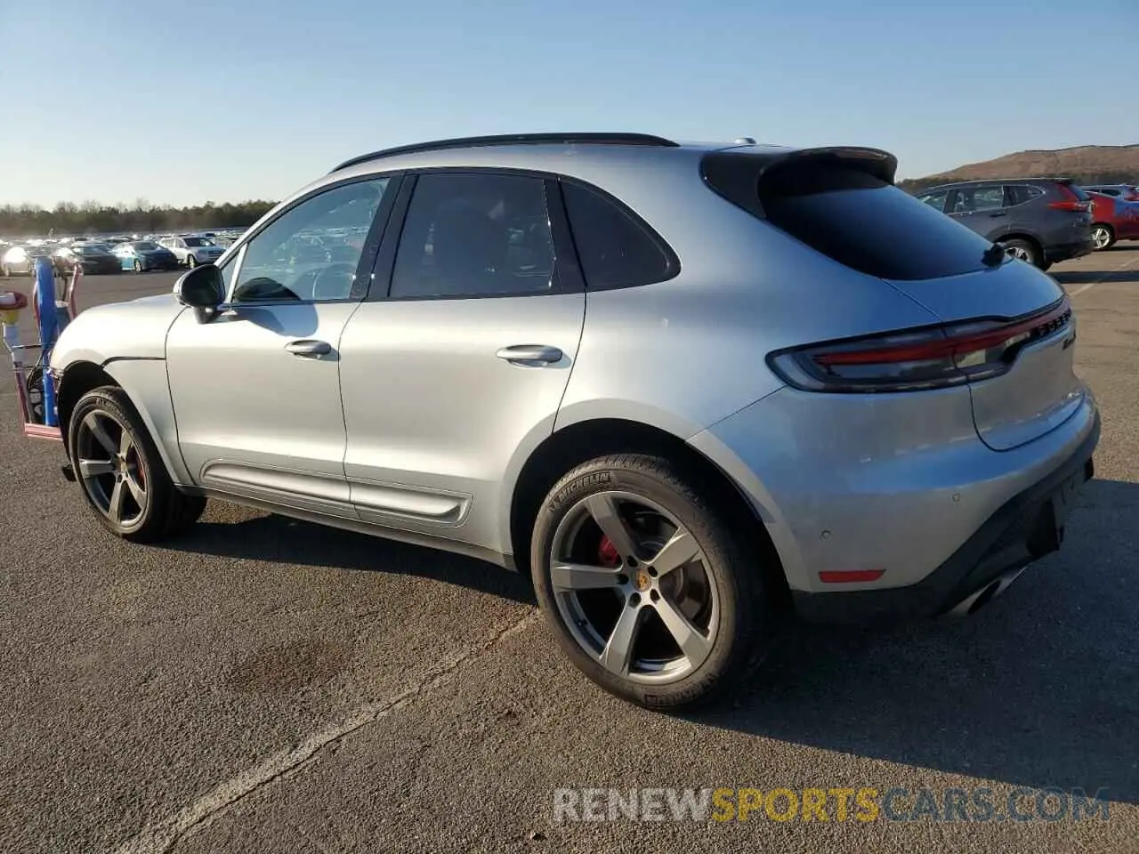 2 Photograph of a damaged car WP1AG2A56NLB24641 PORSCHE MACAN 2022