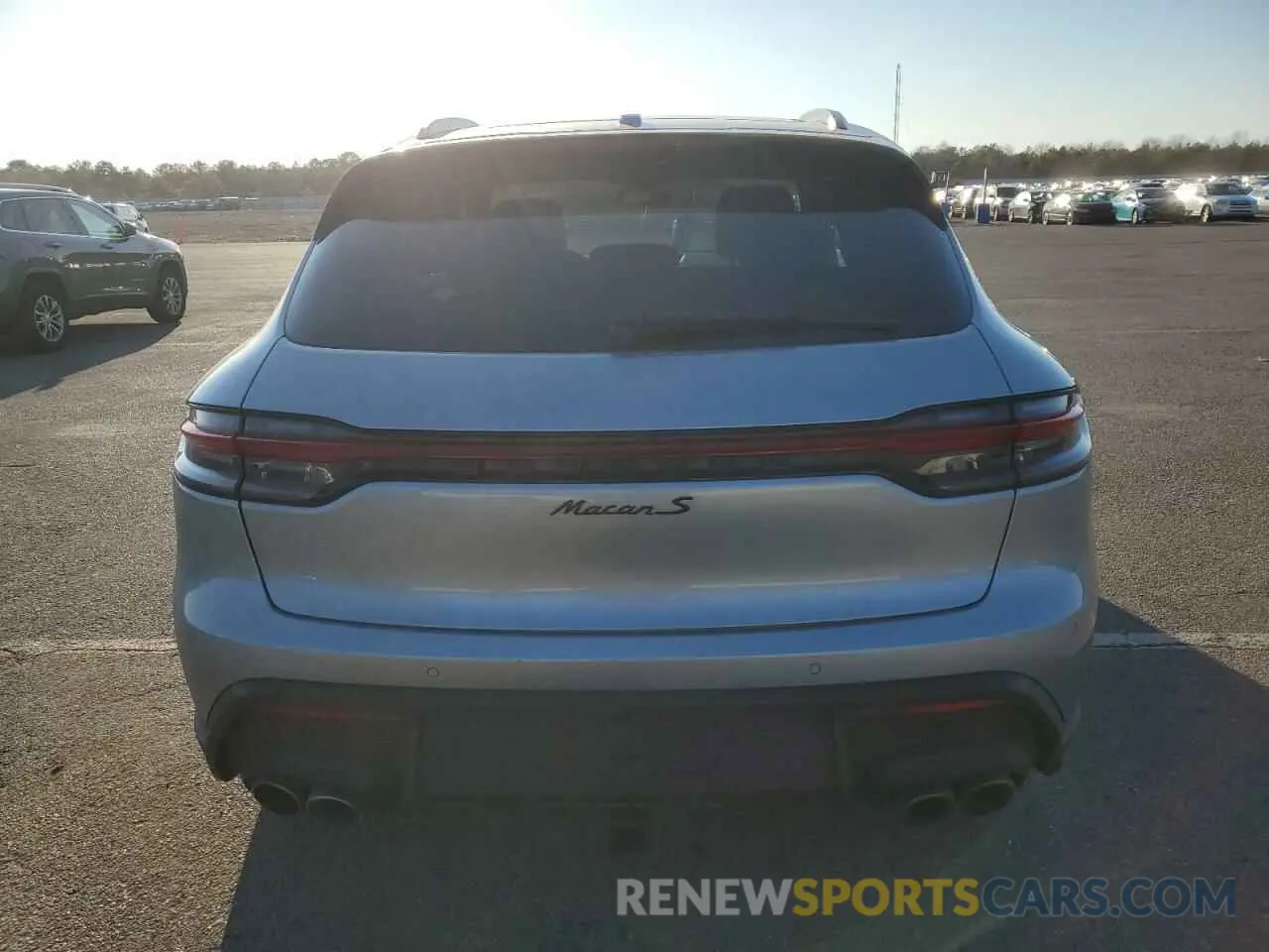 6 Photograph of a damaged car WP1AG2A56NLB24641 PORSCHE MACAN 2022