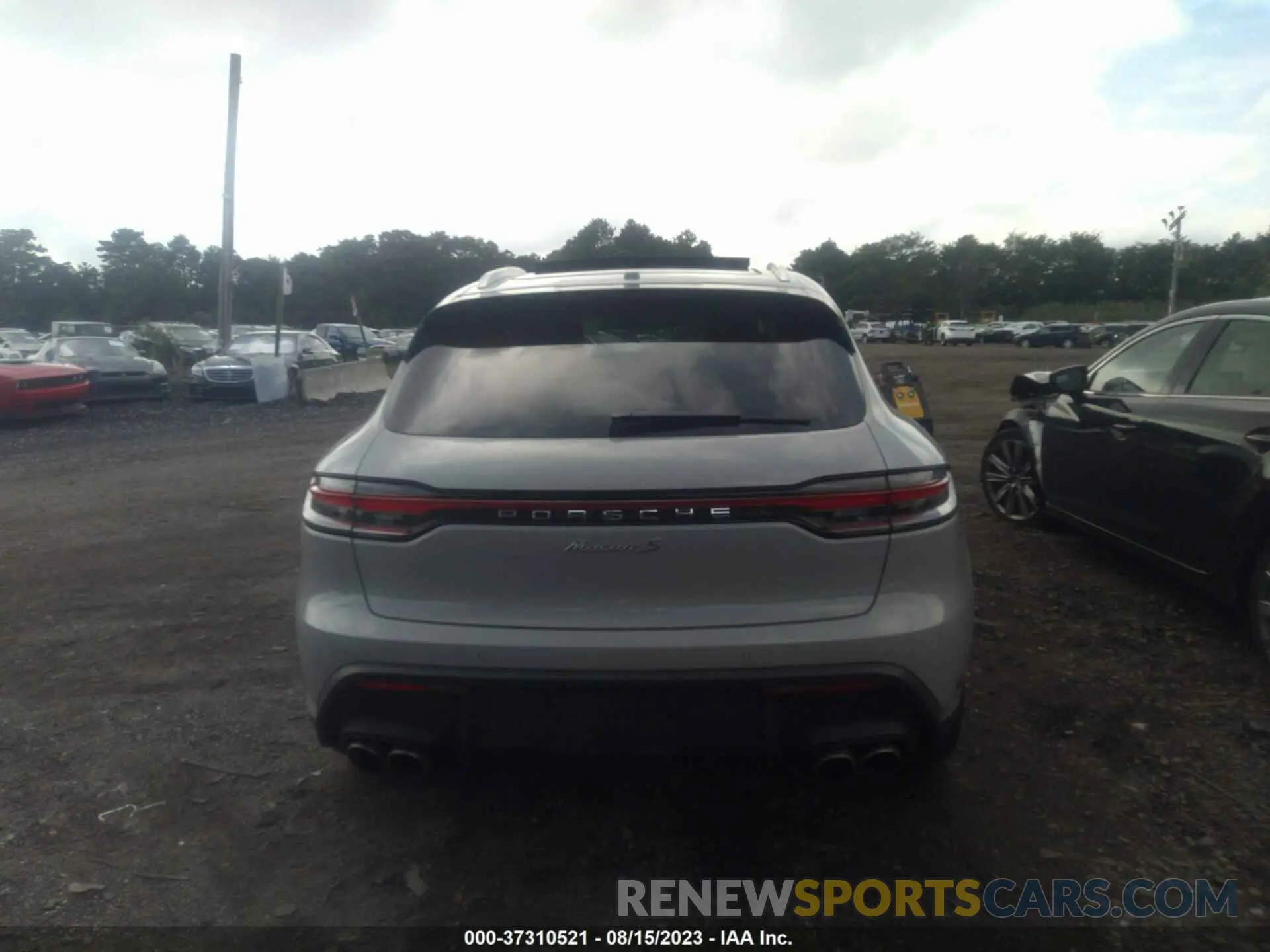 17 Photograph of a damaged car WP1AG2A59NLB24102 PORSCHE MACAN 2022