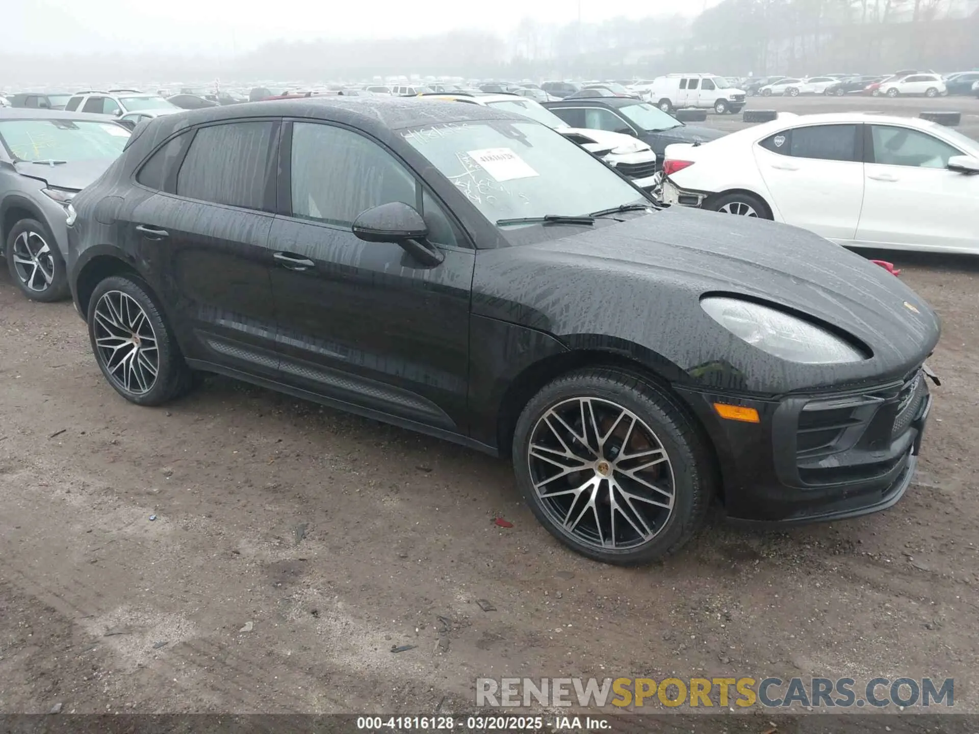 1 Photograph of a damaged car WP1AA2A52PLB09848 PORSCHE MACAN 2023