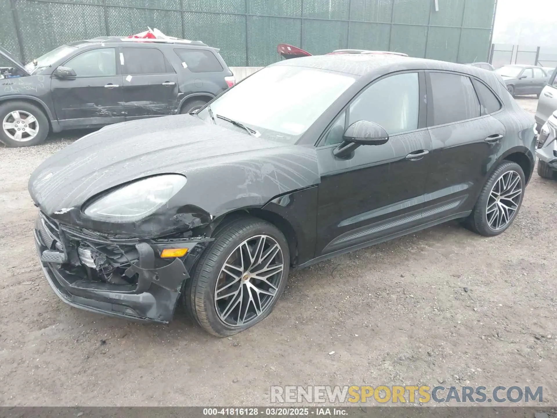 2 Photograph of a damaged car WP1AA2A52PLB09848 PORSCHE MACAN 2023