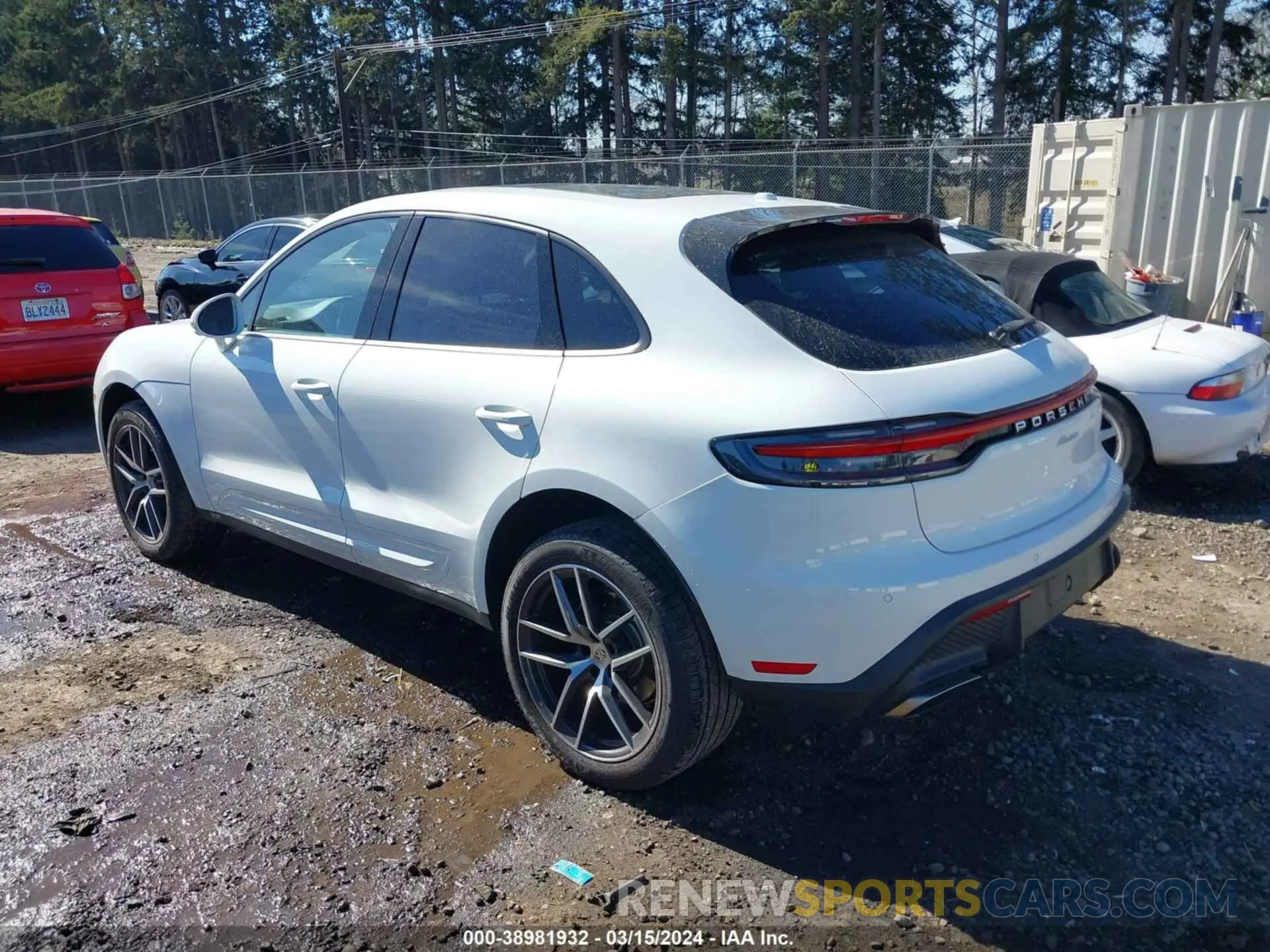 3 Photograph of a damaged car WP1AA2A53PLB12015 PORSCHE MACAN 2023