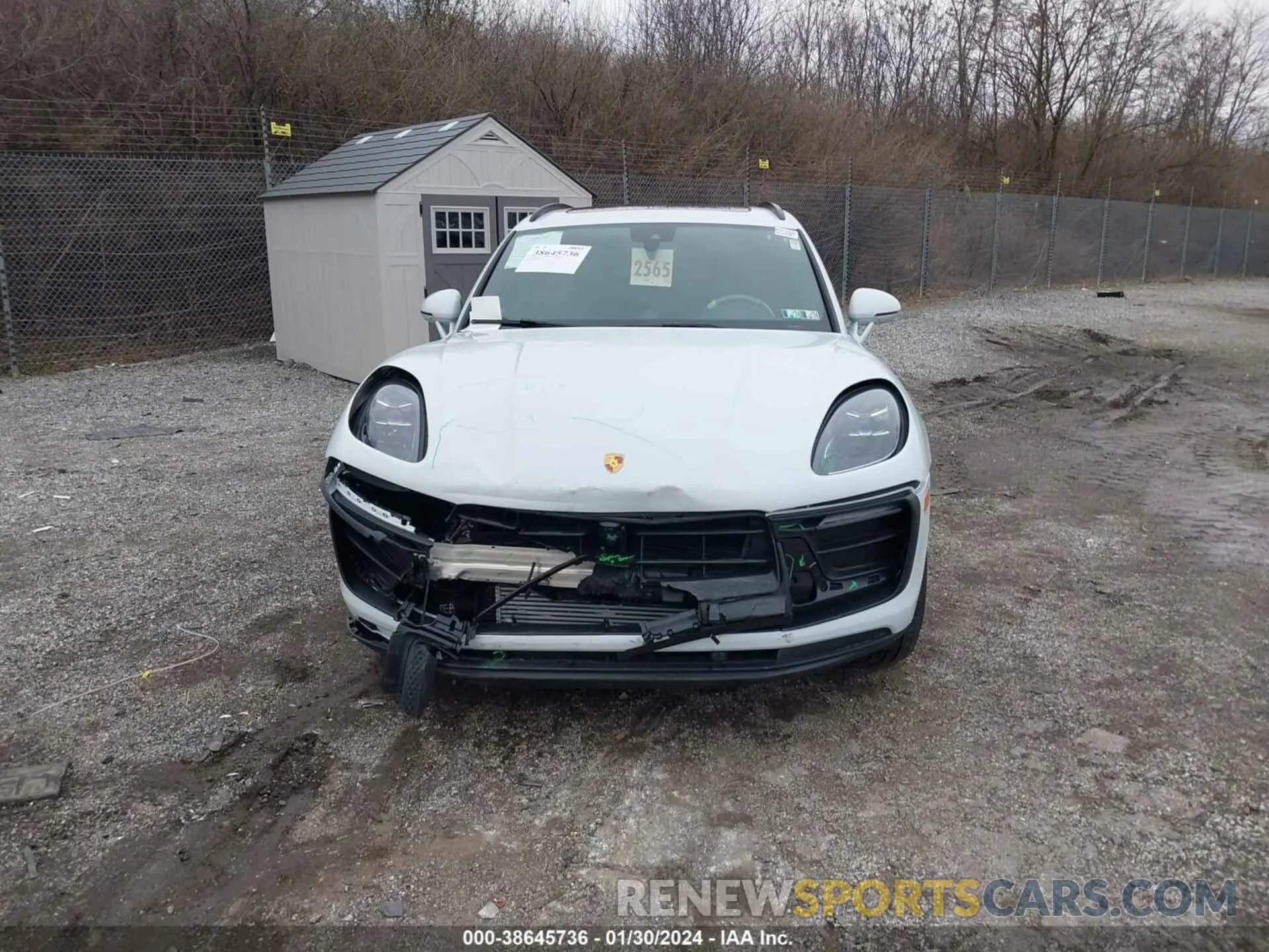 13 Photograph of a damaged car WP1AA2A55PLB19788 PORSCHE MACAN 2023