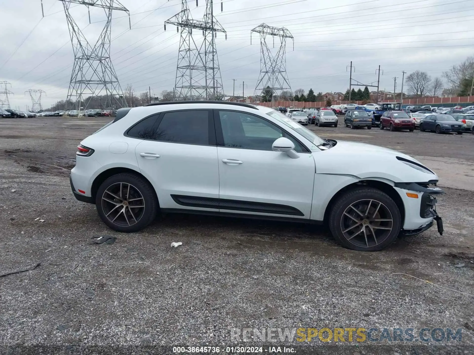 14 Photograph of a damaged car WP1AA2A55PLB19788 PORSCHE MACAN 2023