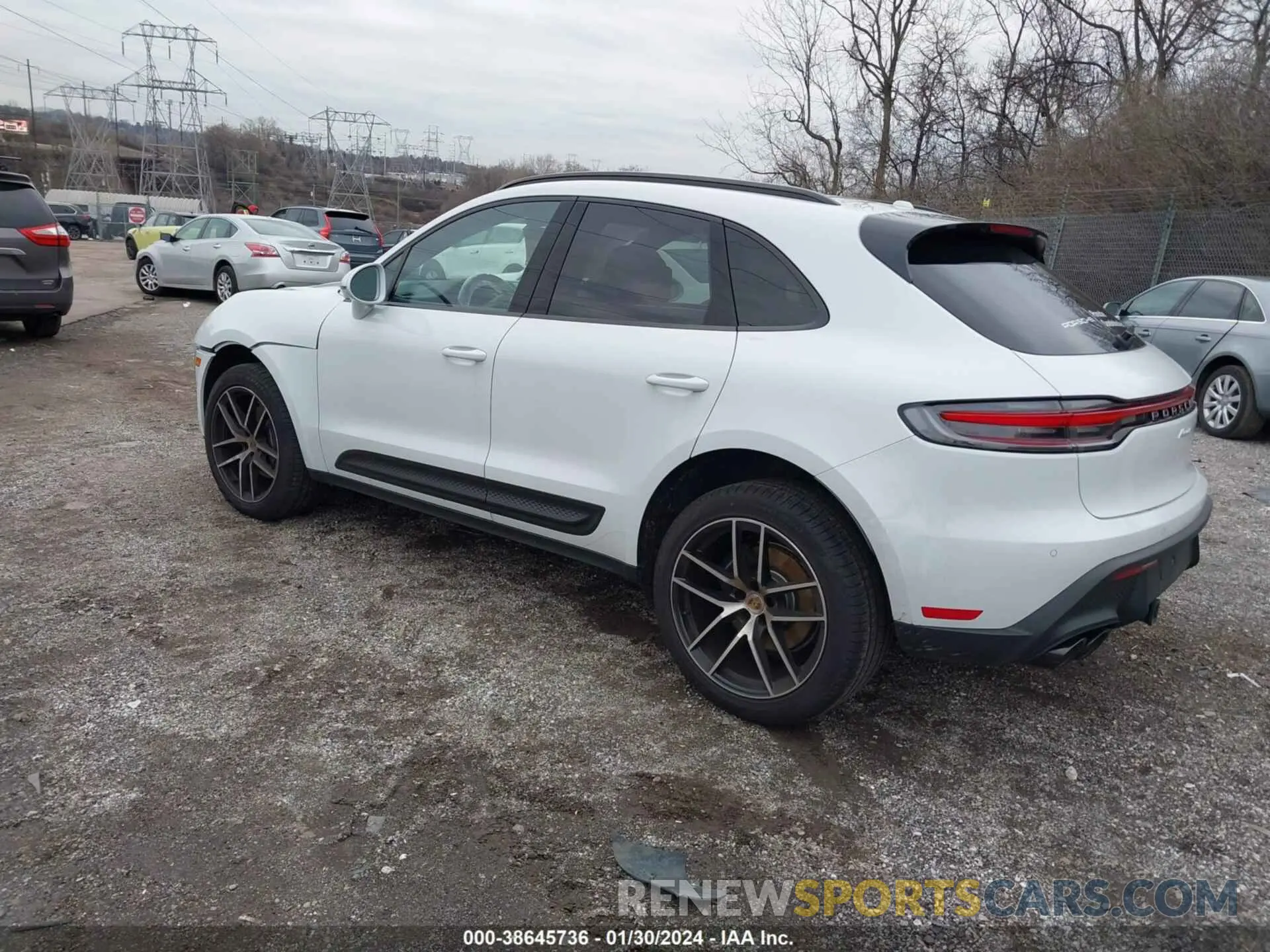 3 Photograph of a damaged car WP1AA2A55PLB19788 PORSCHE MACAN 2023