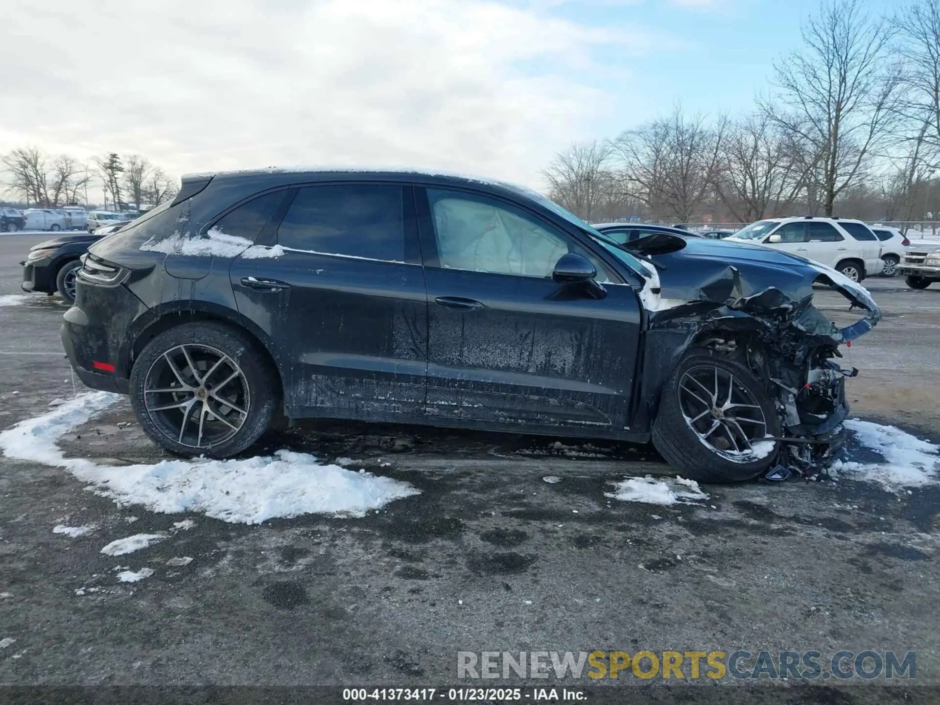 13 Photograph of a damaged car WP1AA2A56PLB06547 PORSCHE MACAN 2023
