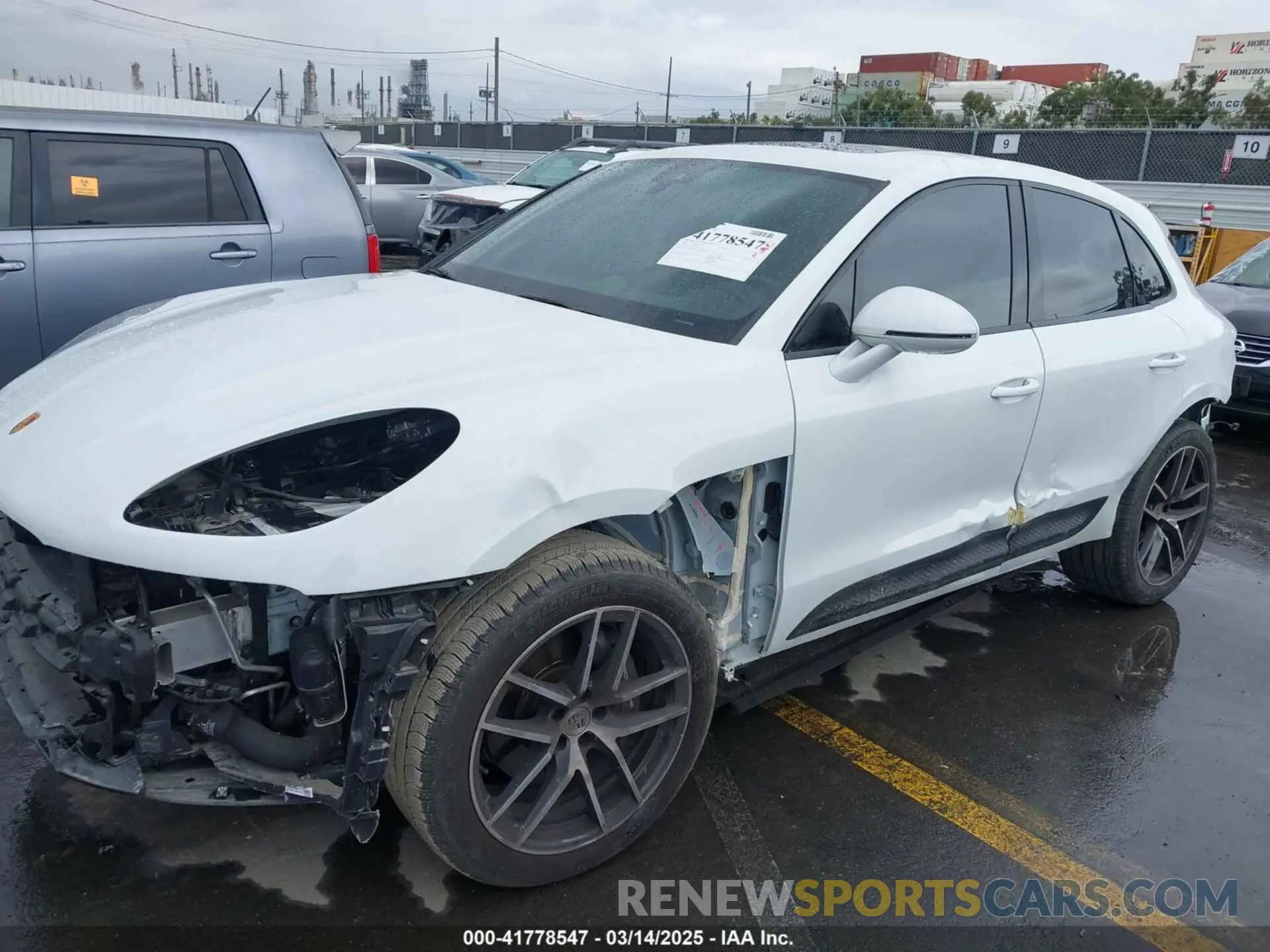 6 Фотография поврежденного автомобиля WP1AA2A56PLB17385 PORSCHE MACAN 2023