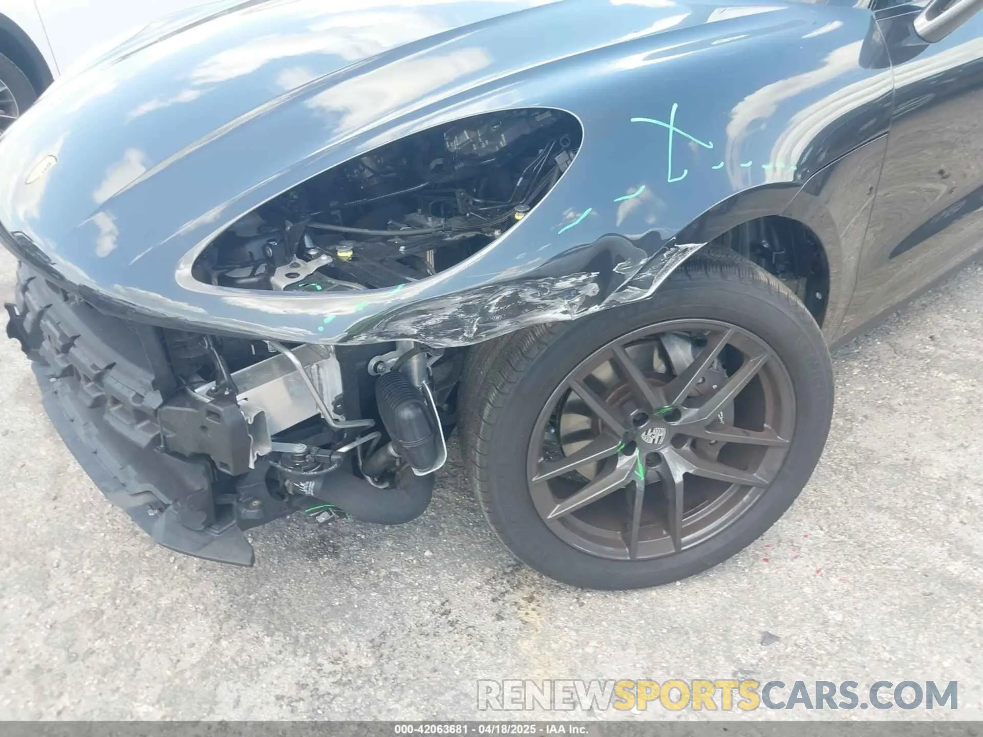 6 Фотография поврежденного автомобиля WP1AA2A5XPLB02680 PORSCHE MACAN 2023