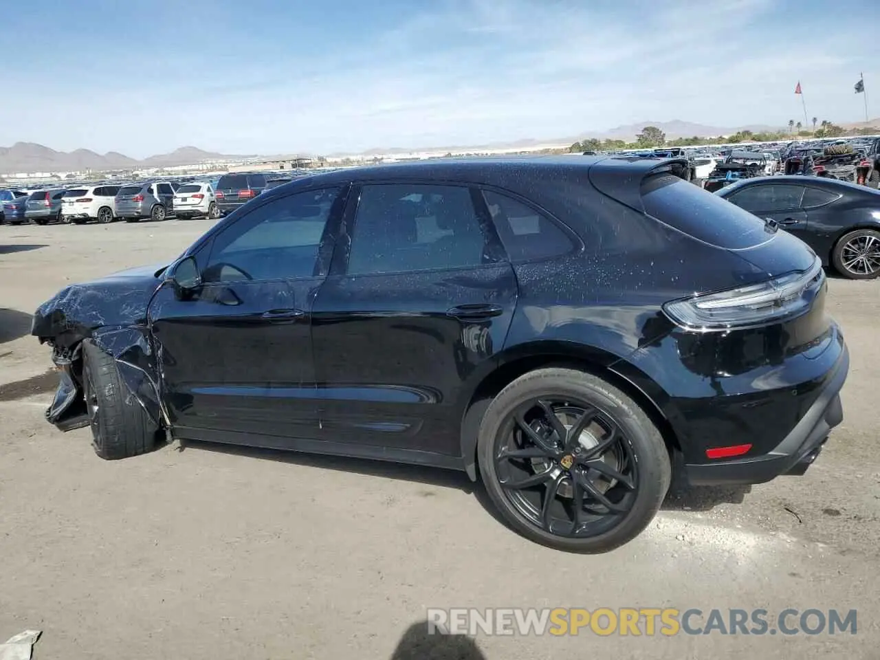 2 Photograph of a damaged car WP1AF2A50PLB56880 PORSCHE MACAN 2023