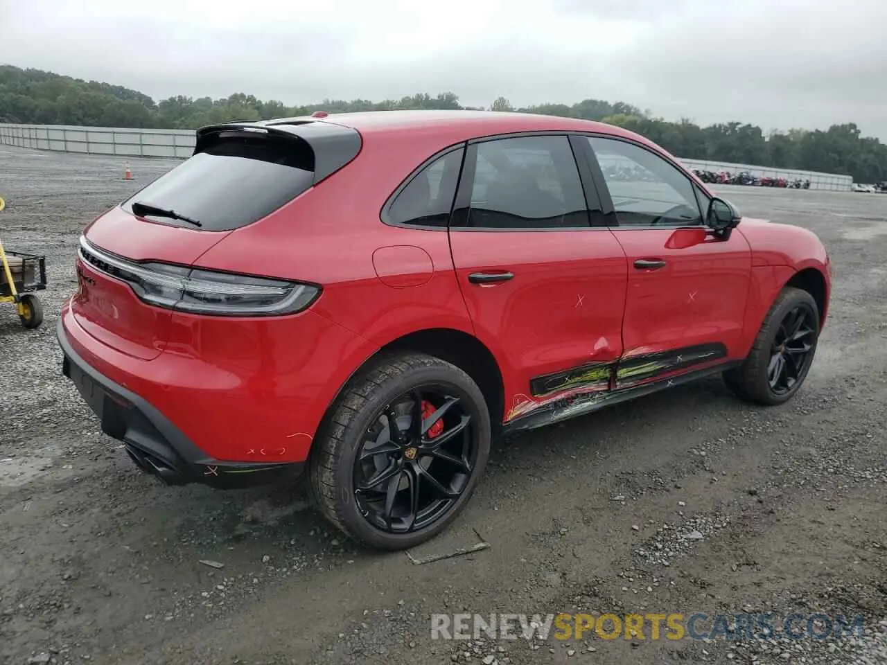 3 Photograph of a damaged car WP1AF2A52PLB56895 PORSCHE MACAN 2023