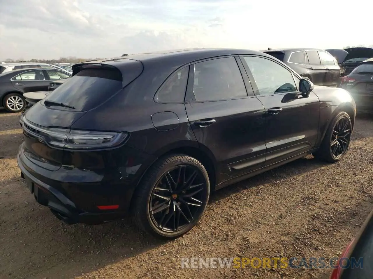 3 Photograph of a damaged car WP1AF2A5XPLB57440 PORSCHE MACAN 2023