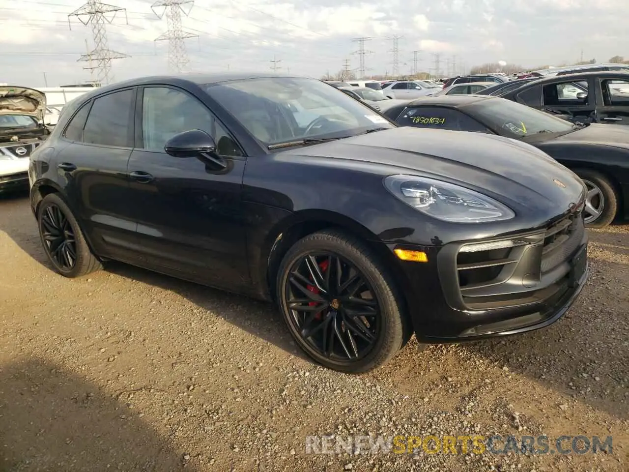 4 Photograph of a damaged car WP1AF2A5XPLB57440 PORSCHE MACAN 2023