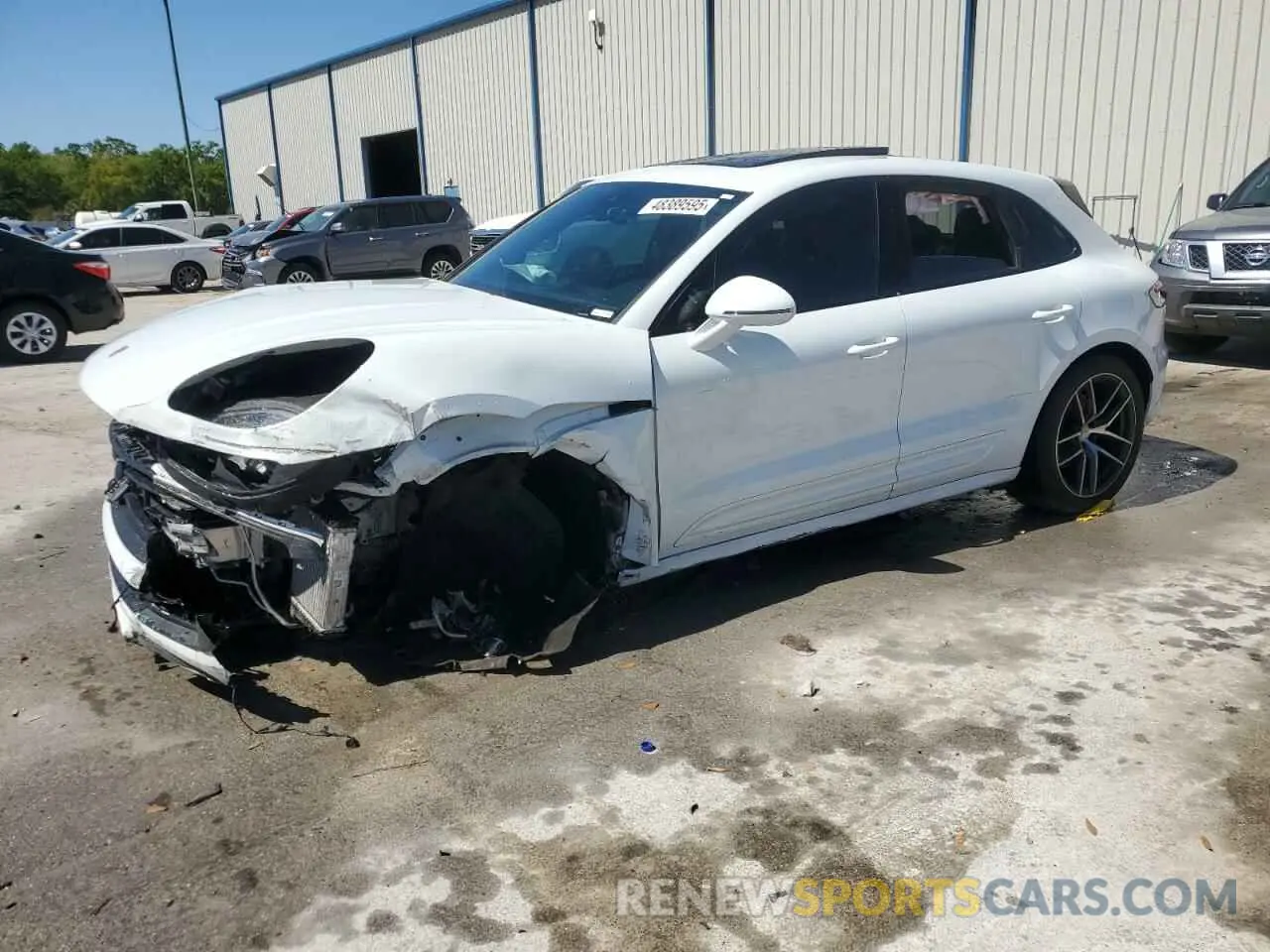 1 Photograph of a damaged car WP1AG2A50PLB36397 PORSCHE MACAN 2023
