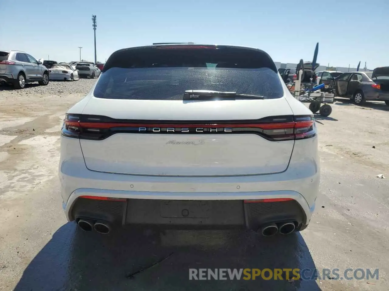 6 Photograph of a damaged car WP1AG2A50PLB36397 PORSCHE MACAN 2023