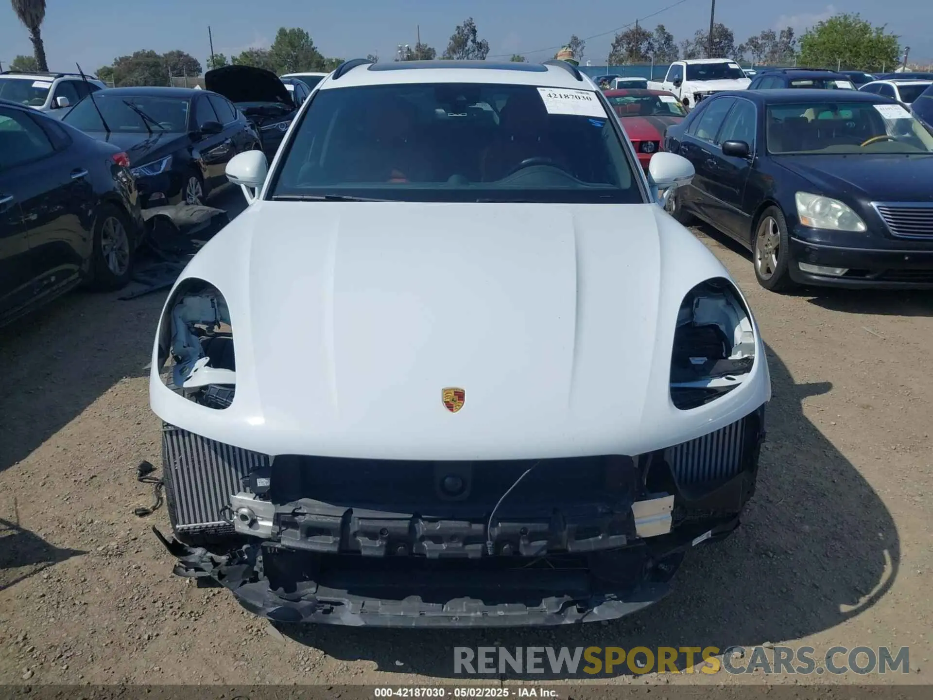 13 Photograph of a damaged car WP1AG2A50PLB38795 PORSCHE MACAN 2023
