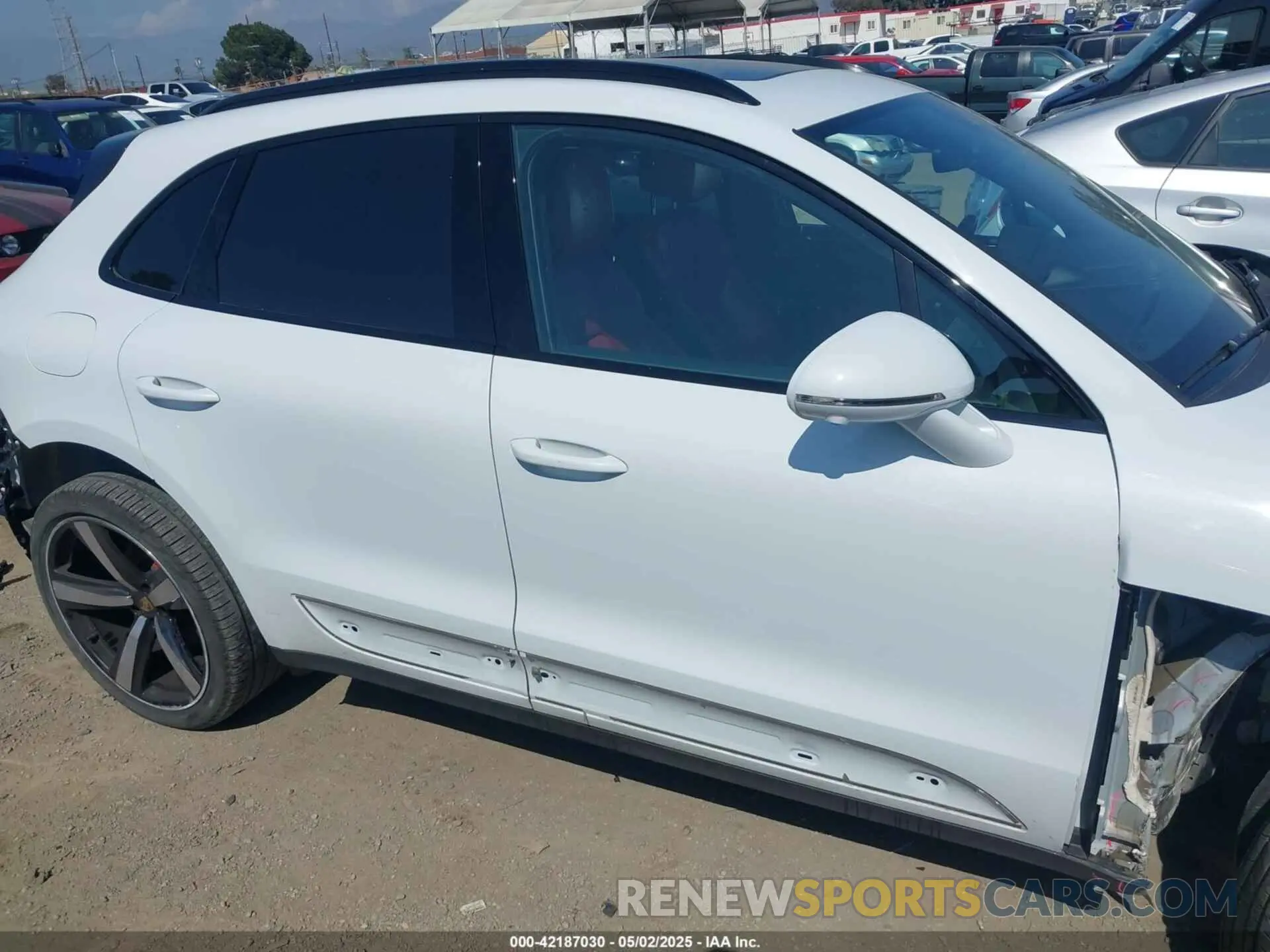 14 Photograph of a damaged car WP1AG2A50PLB38795 PORSCHE MACAN 2023