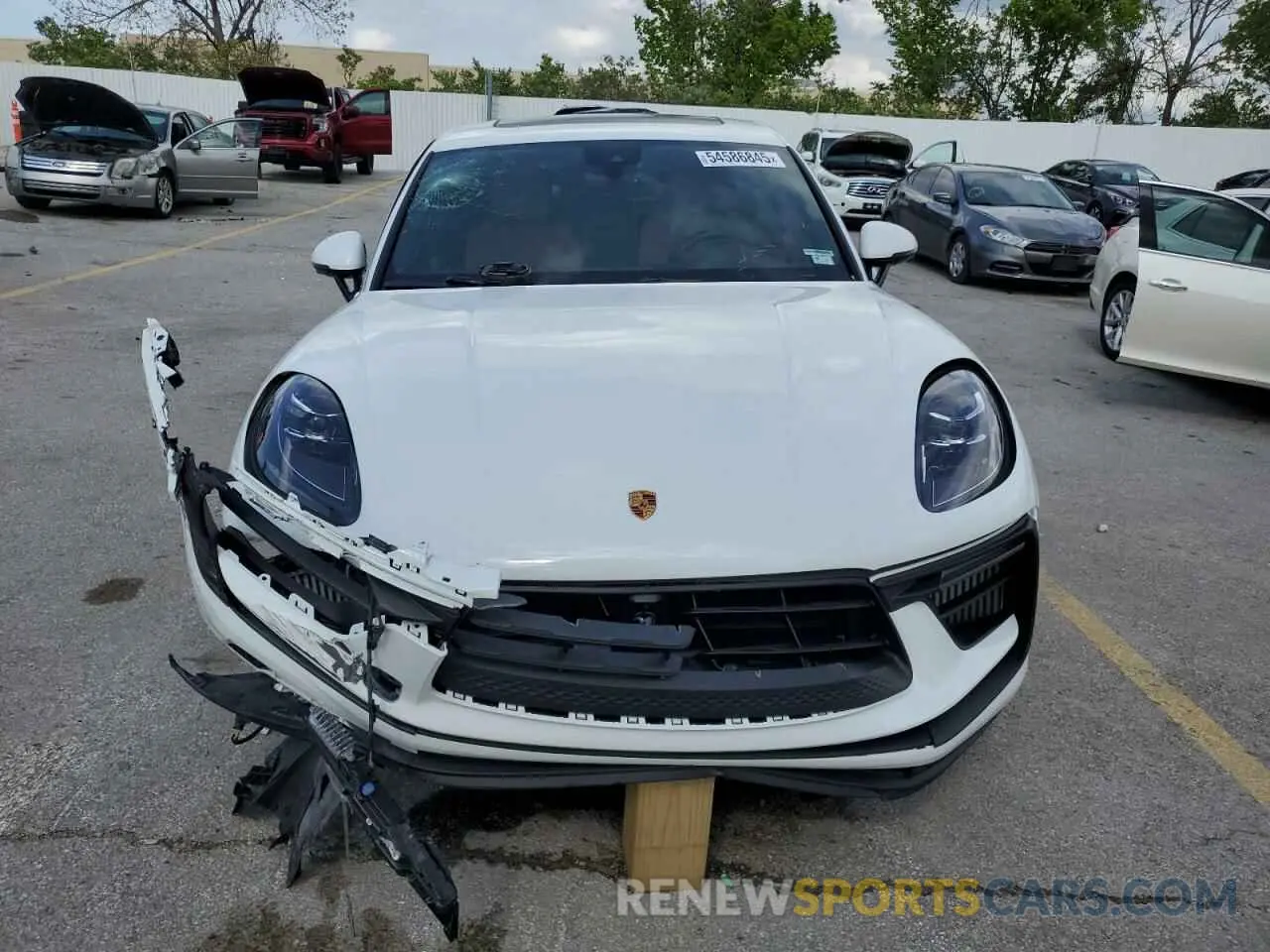 5 Photograph of a damaged car WP1AG2A51PLB40569 PORSCHE MACAN 2023