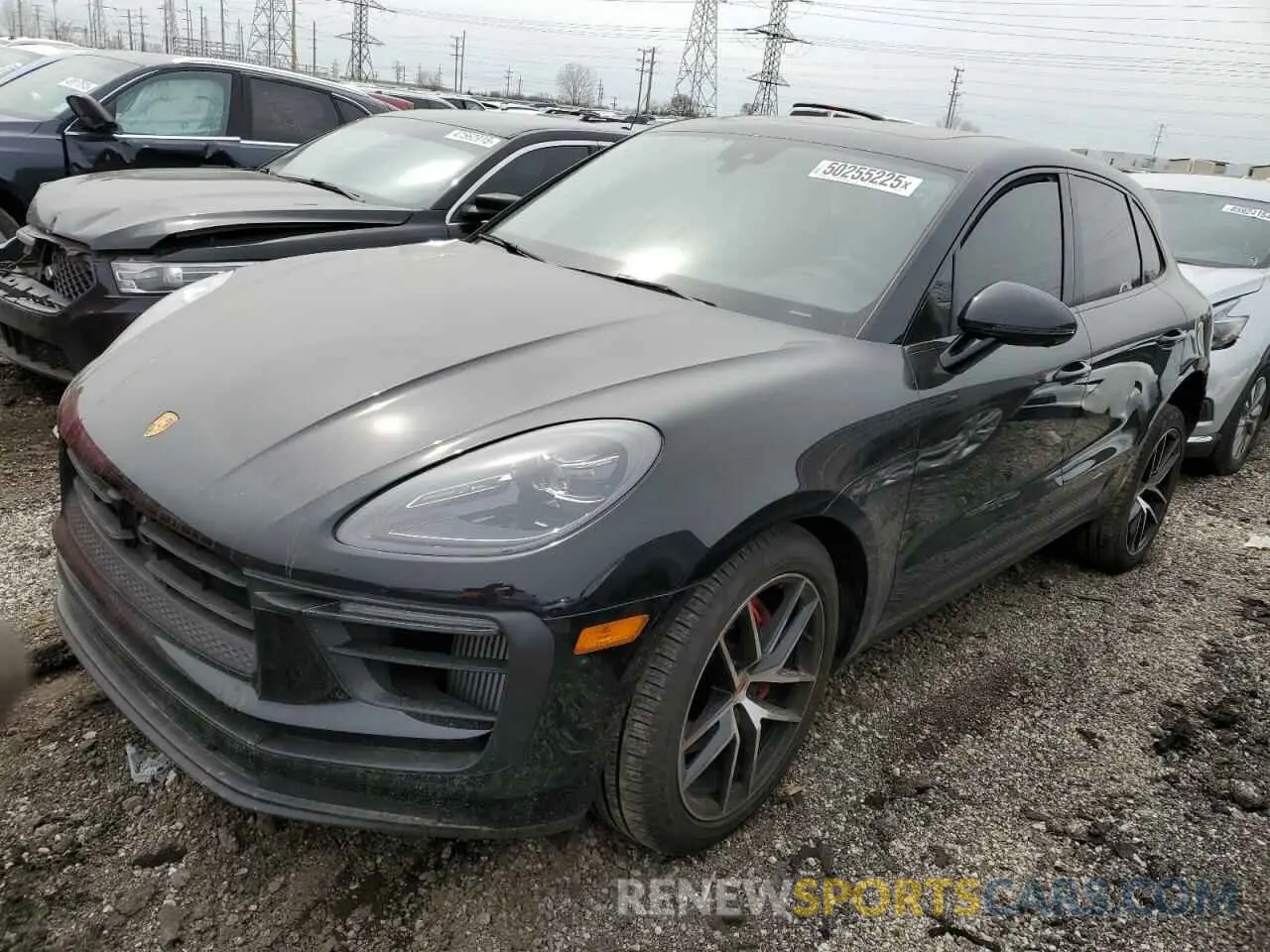 1 Фотография поврежденного автомобиля WP1AG2A51PLB41933 PORSCHE MACAN 2023
