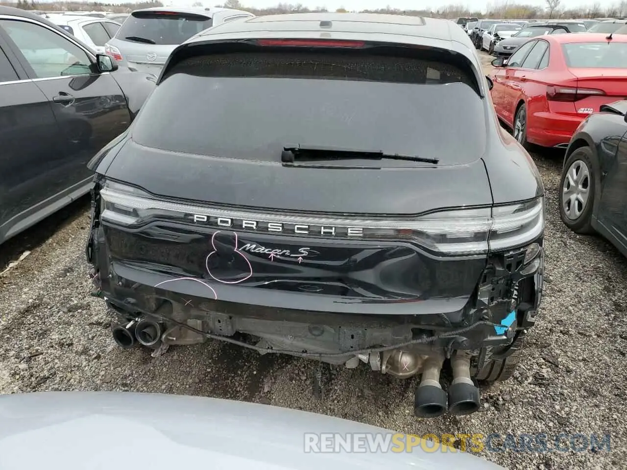 6 Фотография поврежденного автомобиля WP1AG2A51PLB41933 PORSCHE MACAN 2023