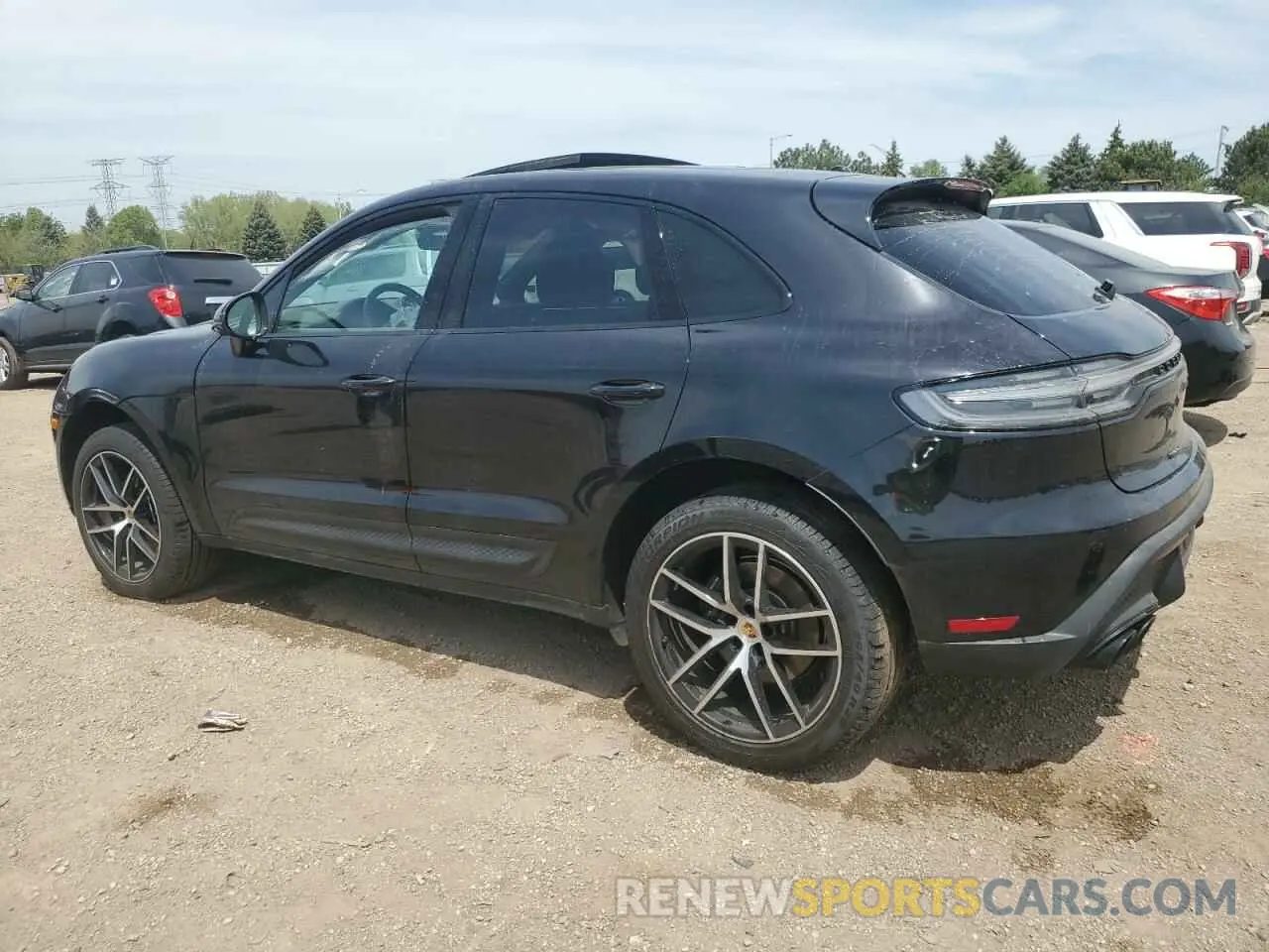 2 Photograph of a damaged car WP1AG2A55PLB35553 PORSCHE MACAN 2023