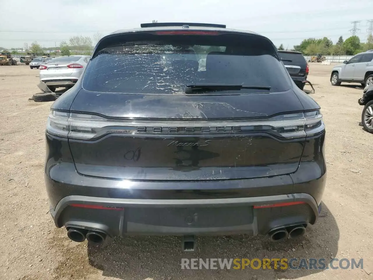 6 Photograph of a damaged car WP1AG2A55PLB35553 PORSCHE MACAN 2023