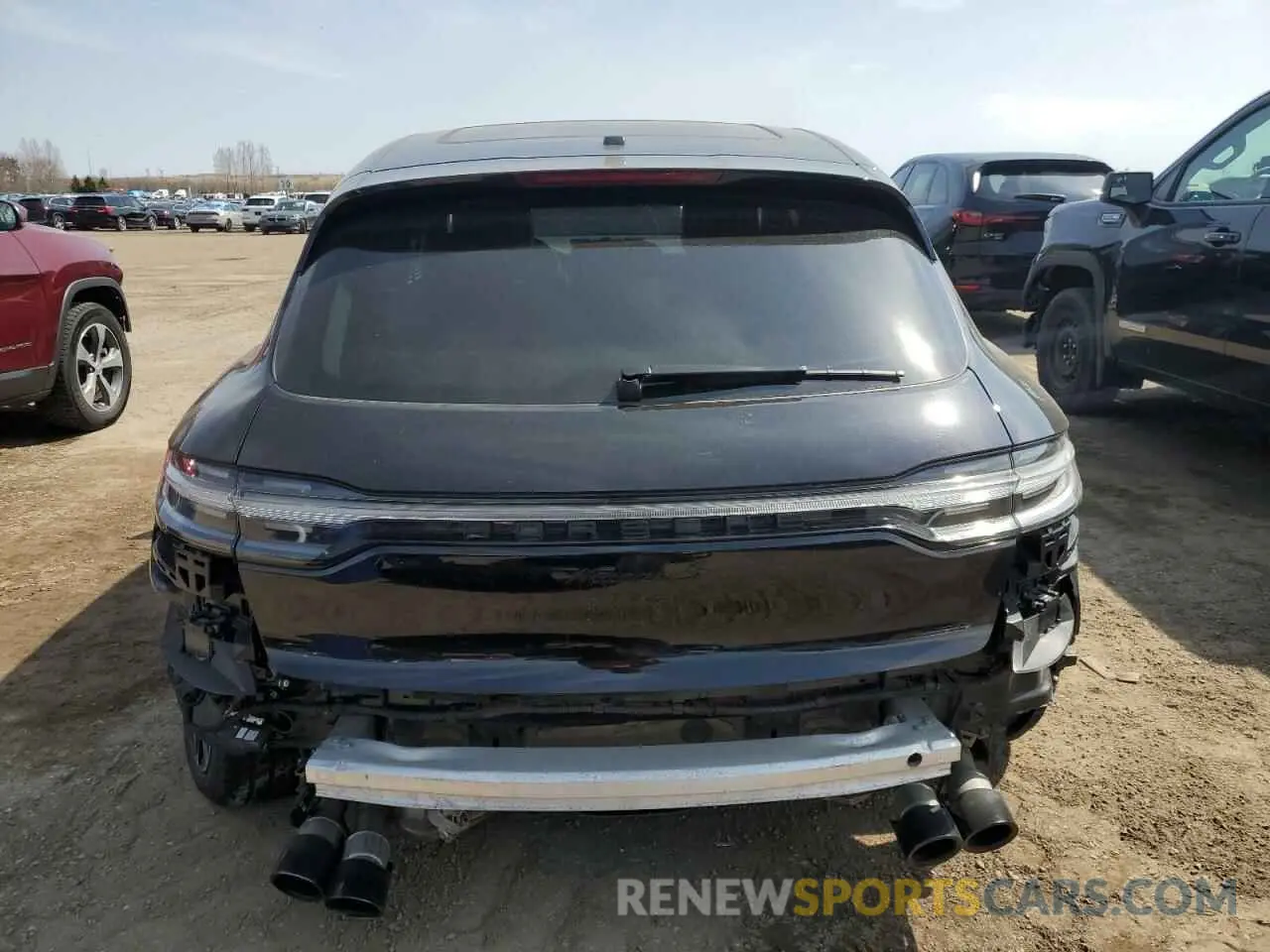6 Photograph of a damaged car WP1AG2A56PLB38395 PORSCHE MACAN 2023