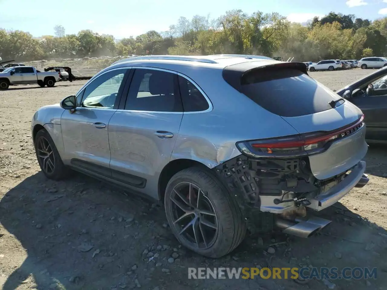 2 Фотография поврежденного автомобиля WP1AG2A58PLB40987 PORSCHE MACAN 2023