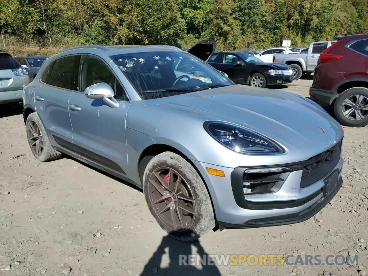 4 Фотография поврежденного автомобиля WP1AG2A58PLB40987 PORSCHE MACAN 2023