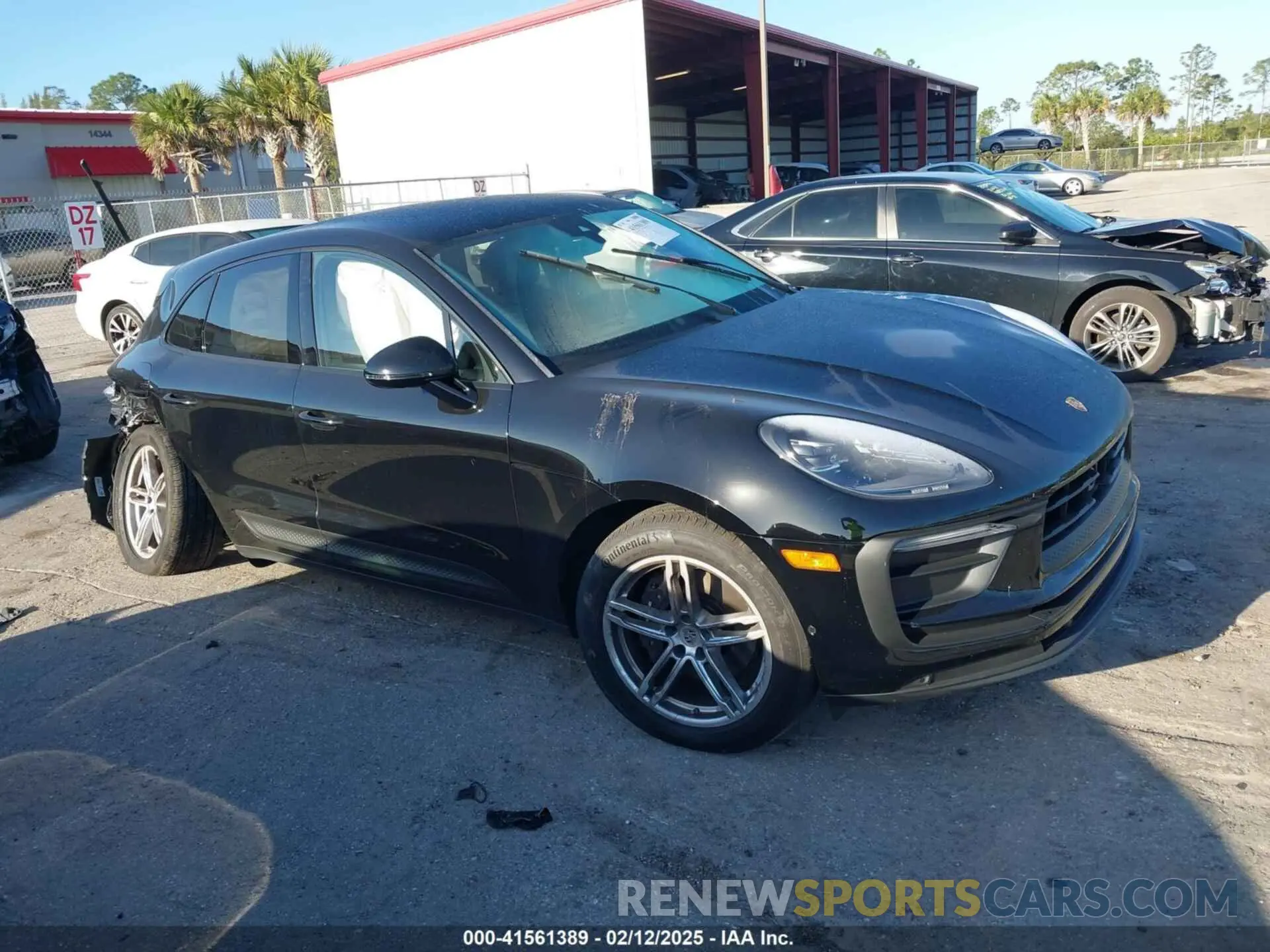 13 Photograph of a damaged car WP1AA2A51RLB13361 PORSCHE MACAN 2024