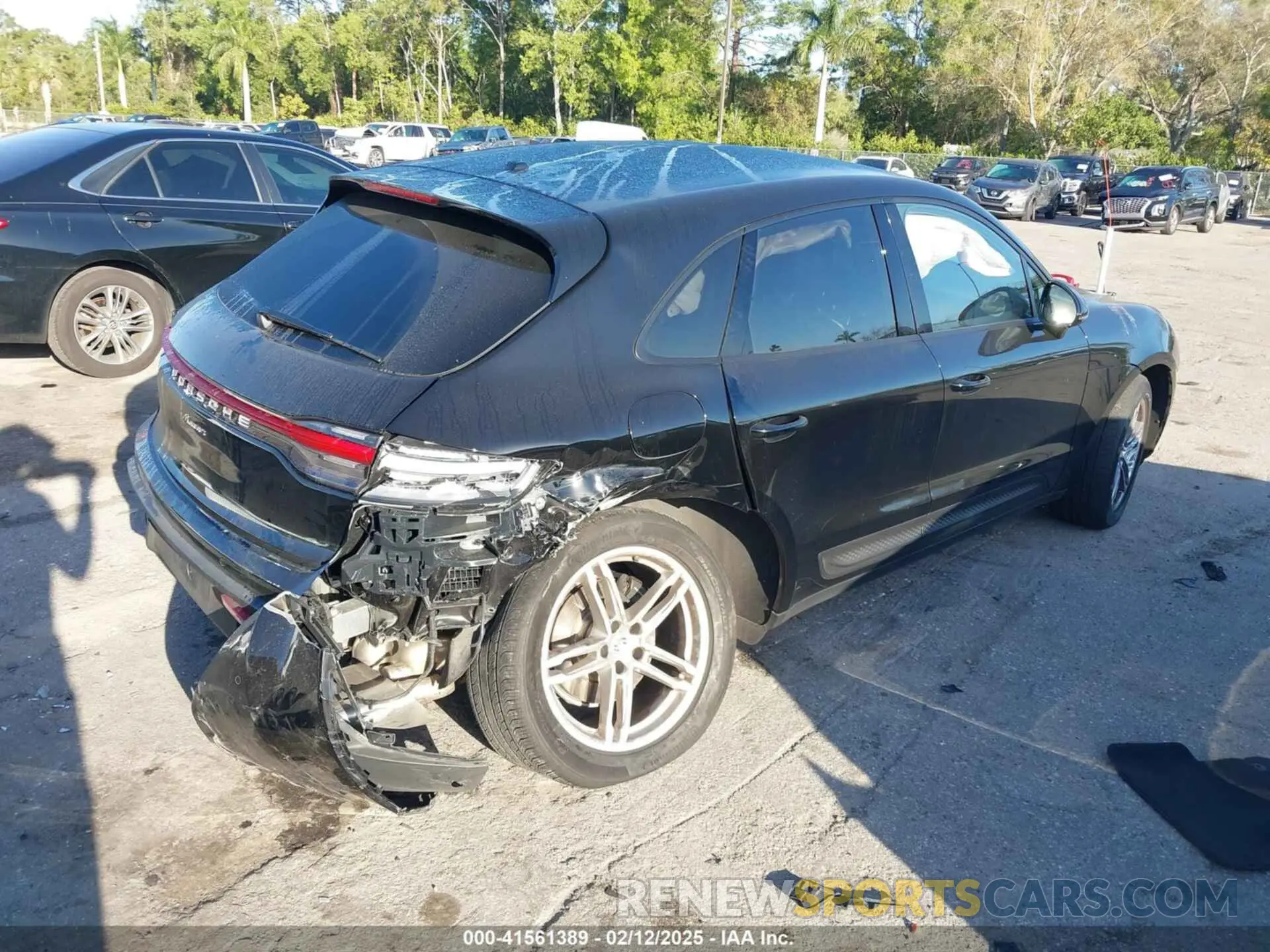 4 Photograph of a damaged car WP1AA2A51RLB13361 PORSCHE MACAN 2024