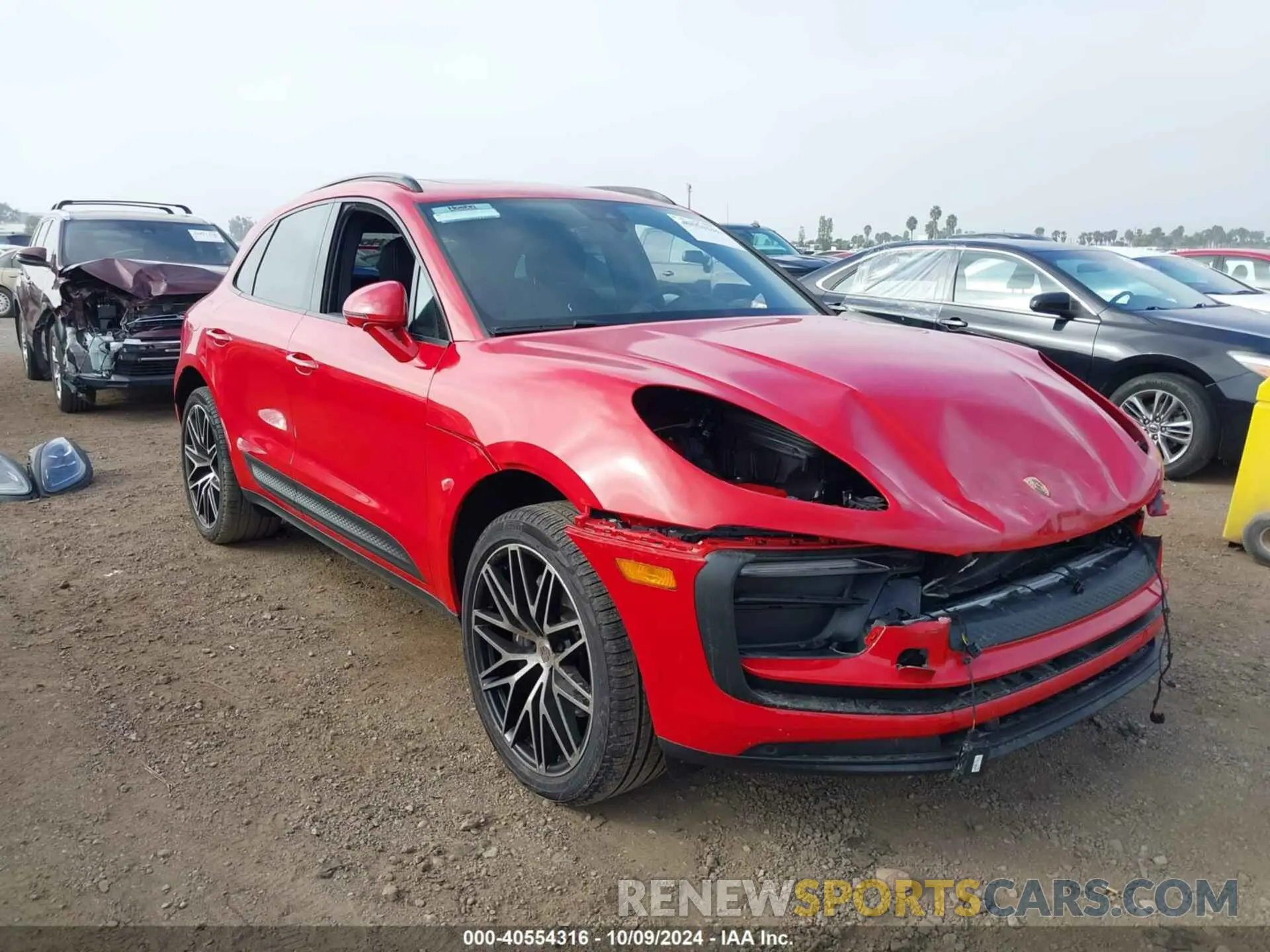 1 Фотография поврежденного автомобиля WP1AA2A52RLB01669 PORSCHE MACAN 2024