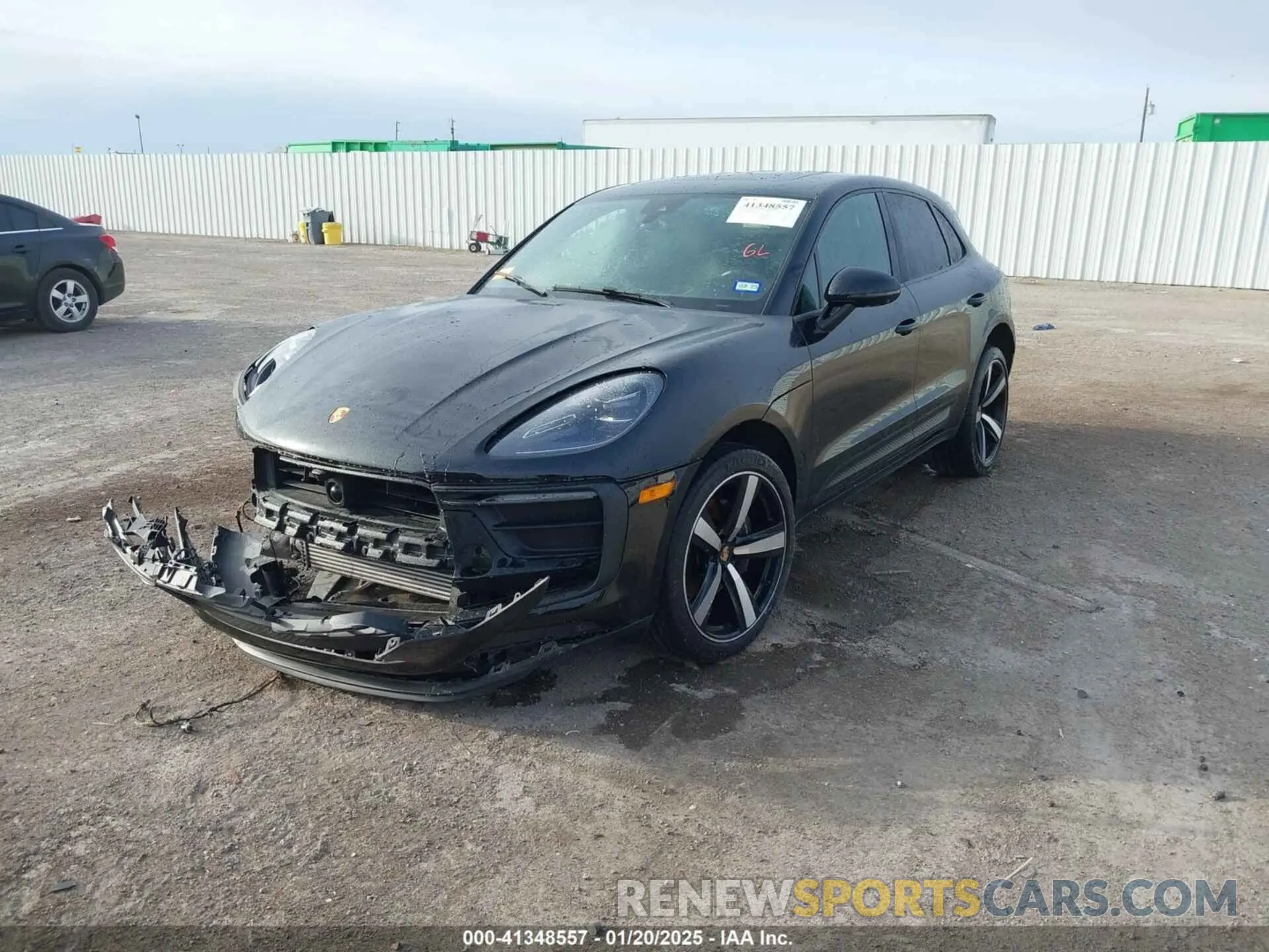 2 Photograph of a damaged car WP1AA2A54RLB00734 PORSCHE MACAN 2024
