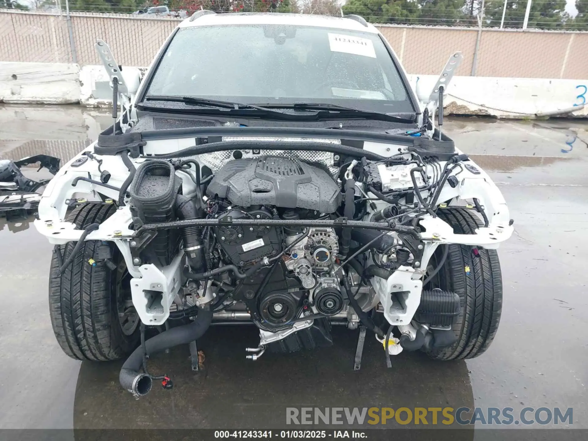6 Photograph of a damaged car WP1AA2A57RLB12571 PORSCHE MACAN 2024