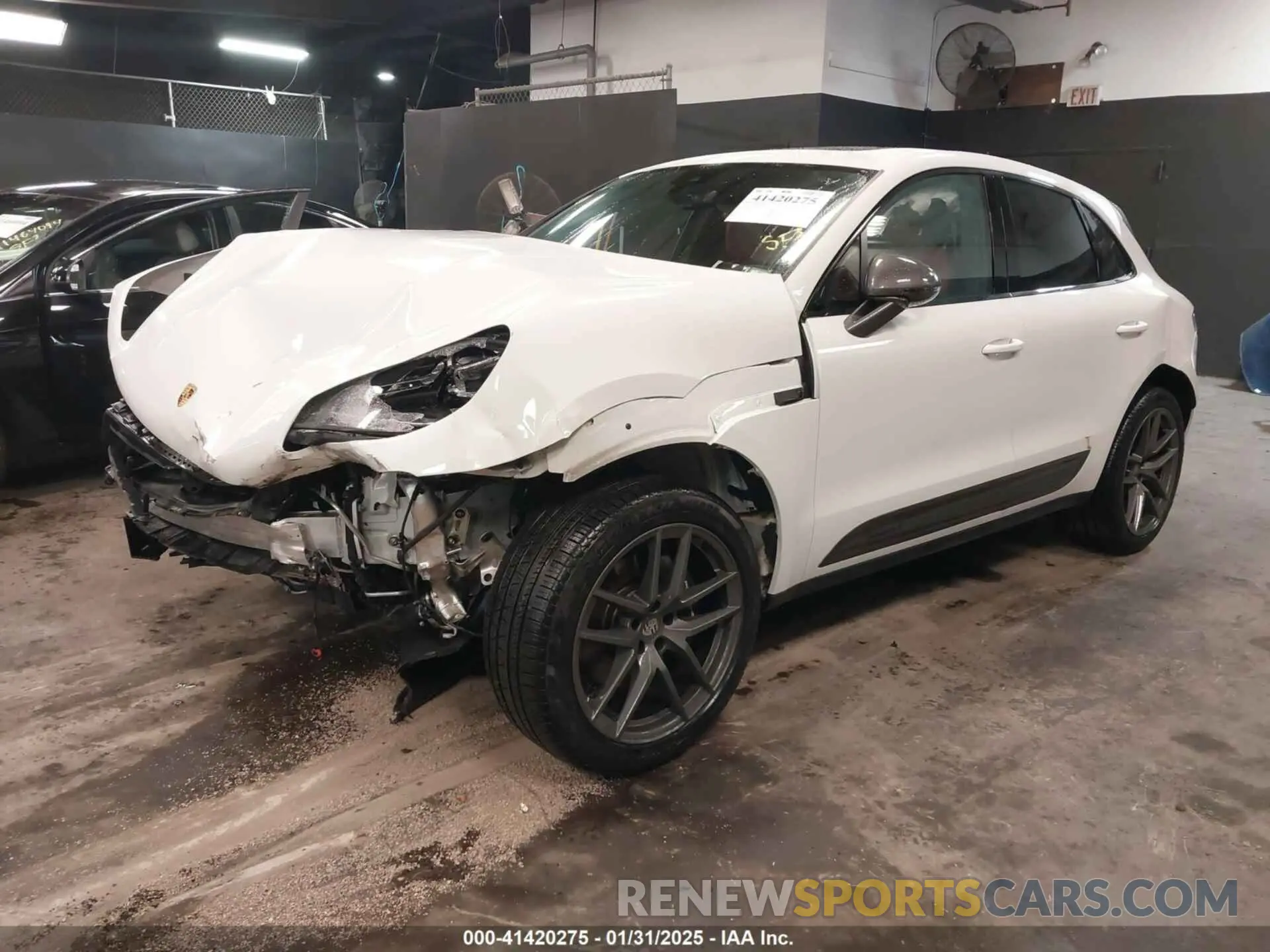 2 Photograph of a damaged car WP1AA2A59RLB10479 PORSCHE MACAN 2024
