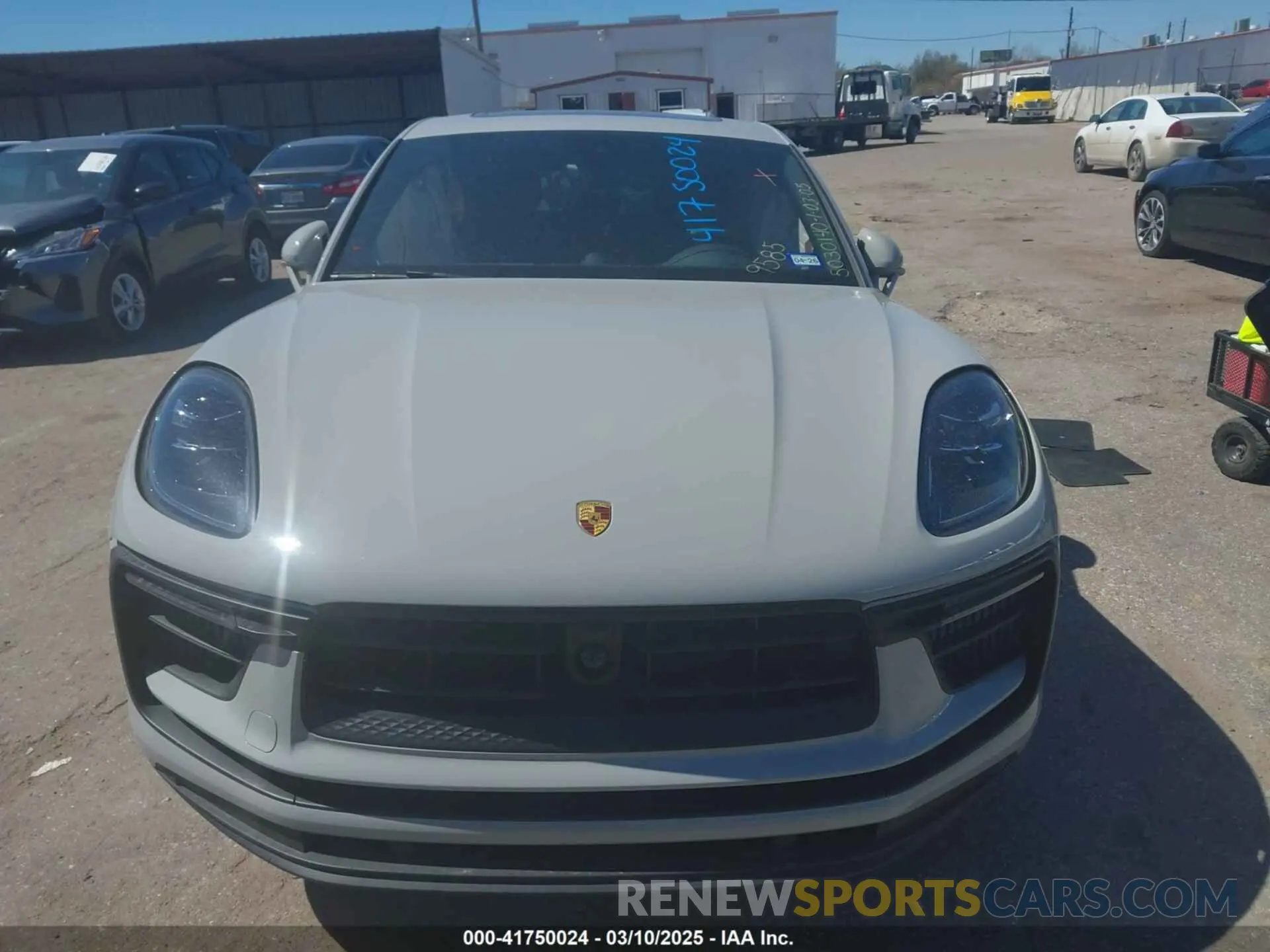 12 Photograph of a damaged car WP1AG2A51RLB39585 PORSCHE MACAN 2024