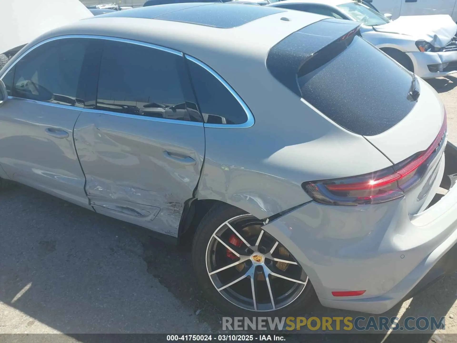 6 Photograph of a damaged car WP1AG2A51RLB39585 PORSCHE MACAN 2024