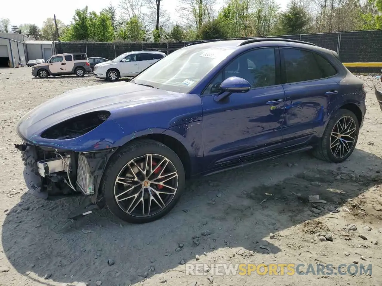 1 Photograph of a damaged car WP1AG2A57RLB36304 PORSCHE MACAN 2024