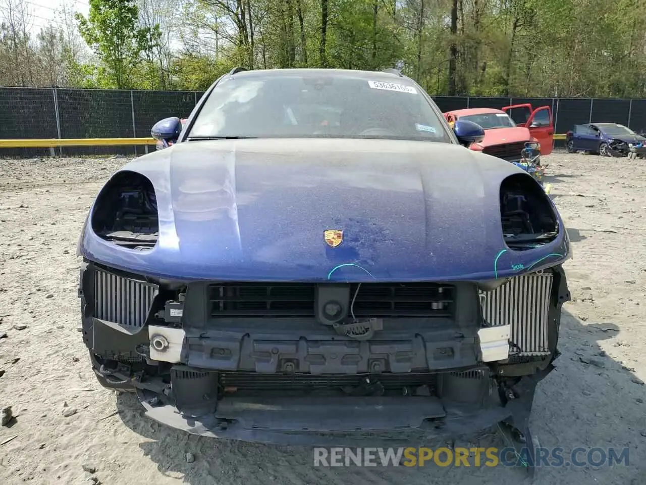5 Photograph of a damaged car WP1AG2A57RLB36304 PORSCHE MACAN 2024