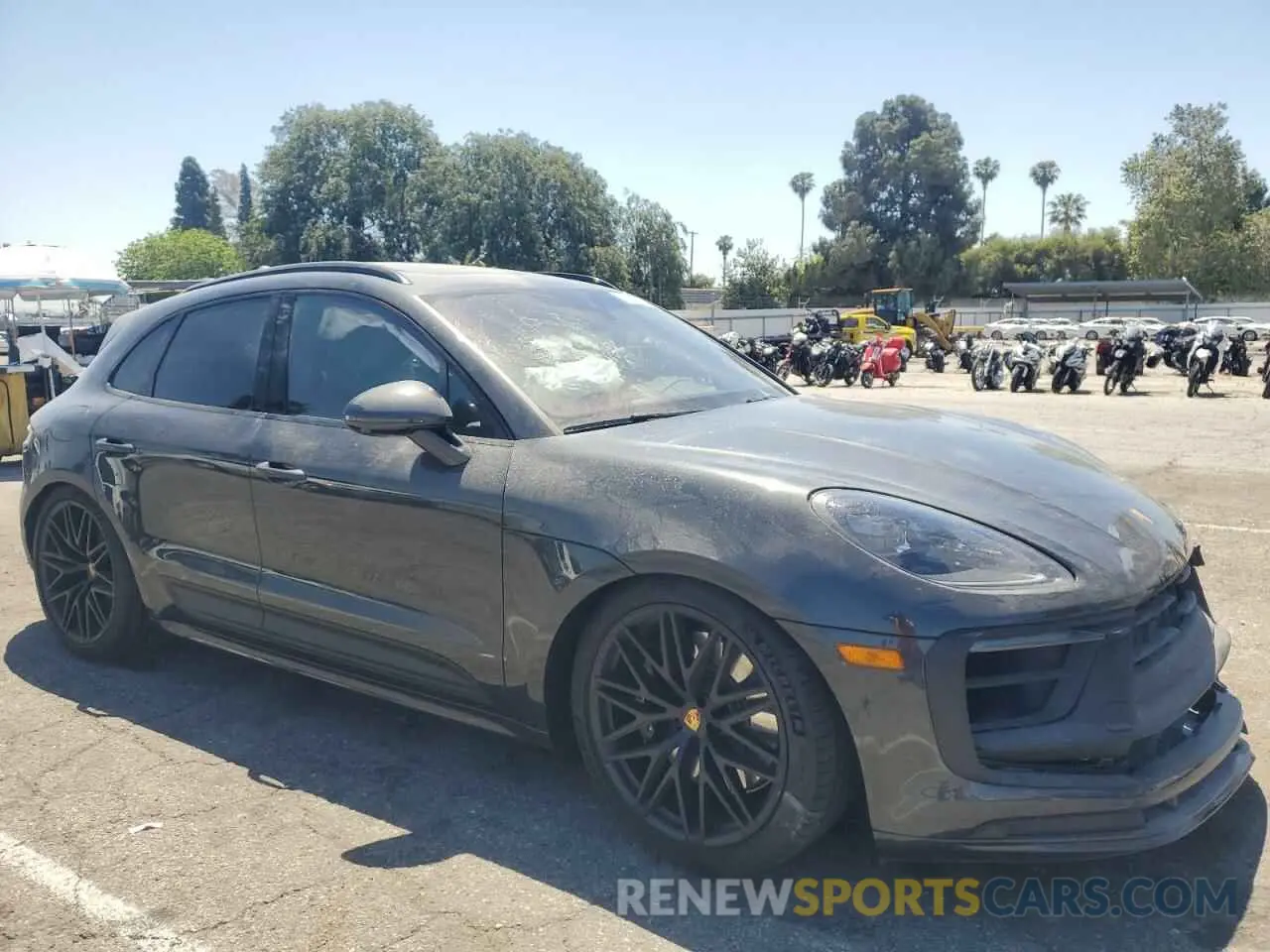 4 Photograph of a damaged car WP1AF2A53SLB50838 PORSCHE MACAN 2025