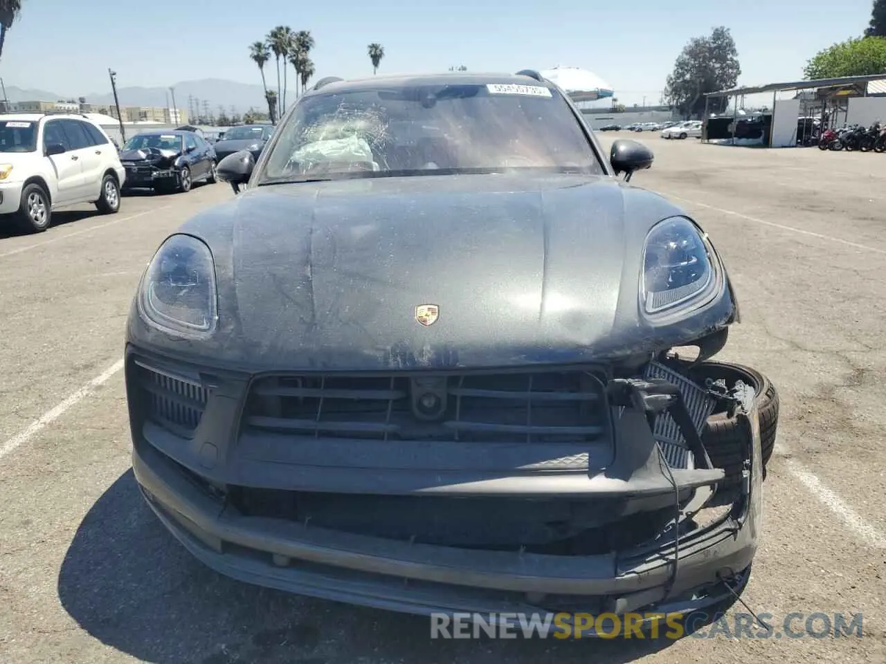 5 Photograph of a damaged car WP1AF2A53SLB50838 PORSCHE MACAN 2025