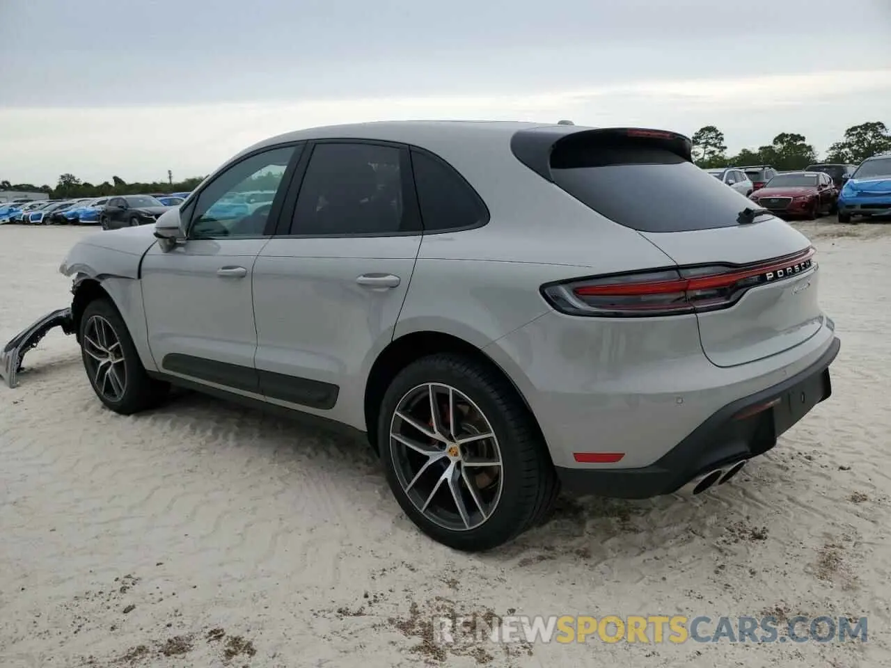 2 Photograph of a damaged car WP1AG2A54SLB40784 PORSCHE MACAN 2025