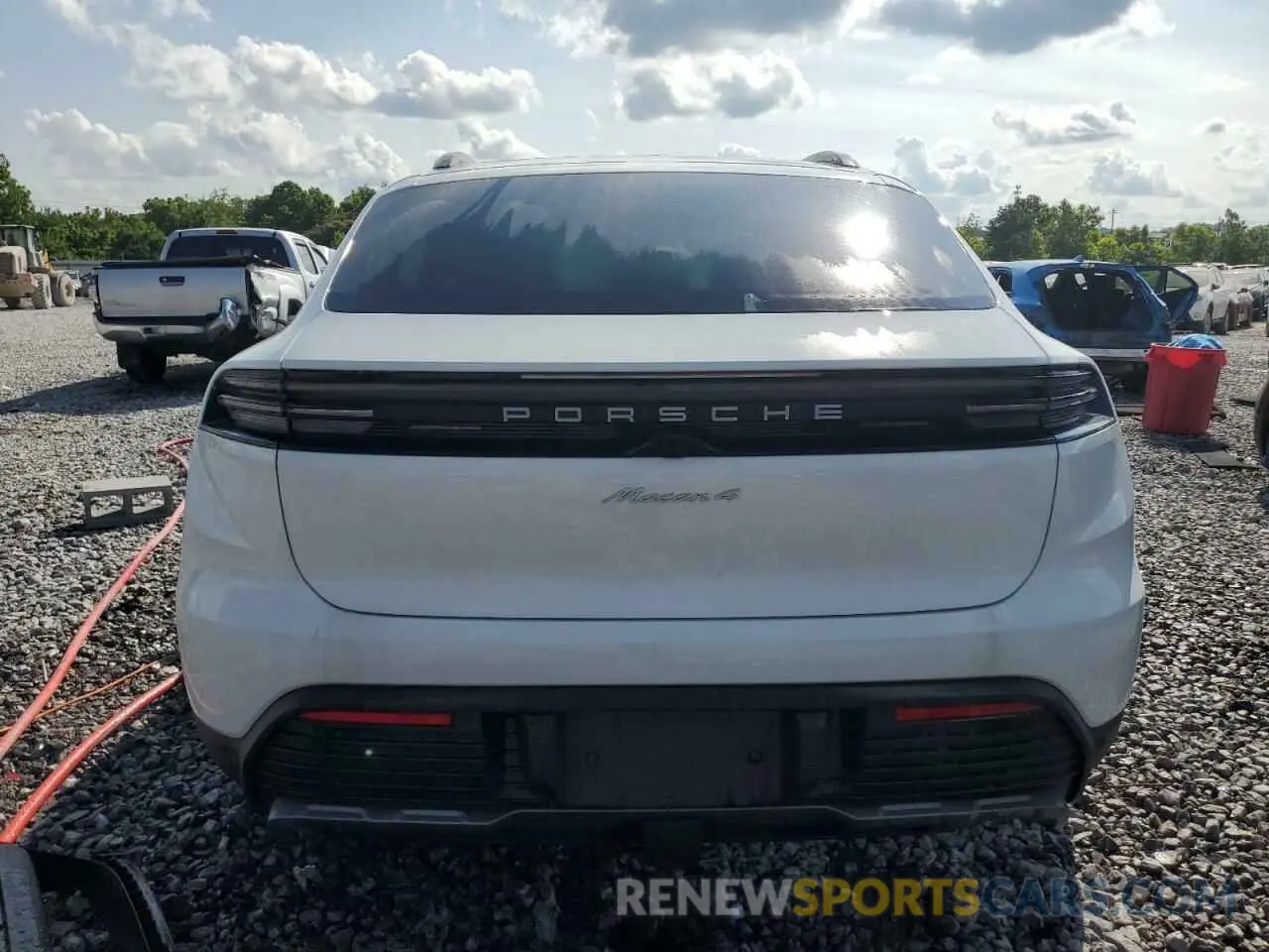 6 Фотография поврежденного автомобиля WP1AA2XA1RL002214 PORSCHE MACAN 4 2024