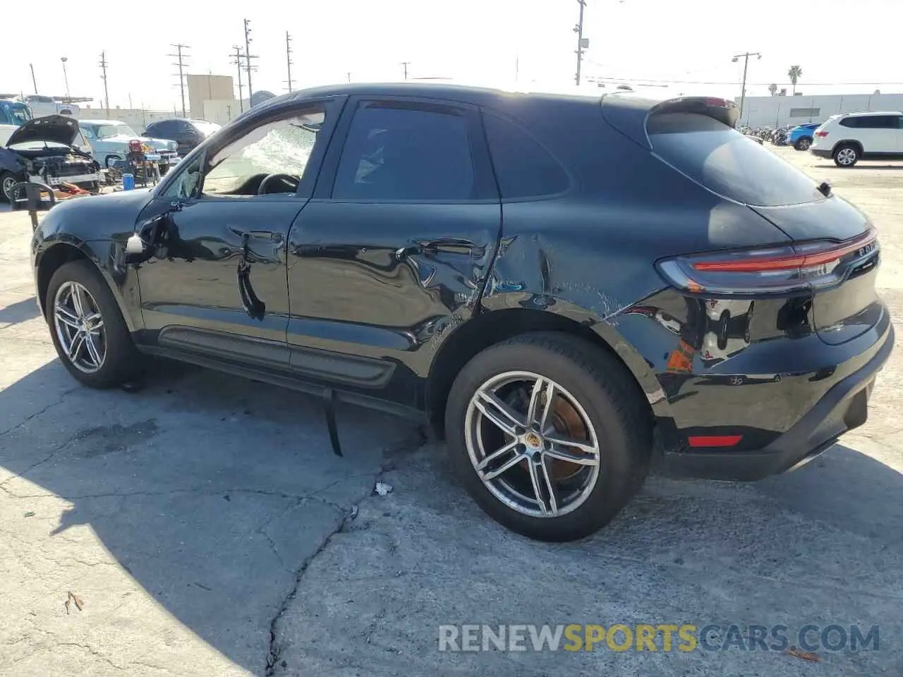 2 Photograph of a damaged car WP1AA2A50PLB01554 PORSCHE MACAN BASE 2023